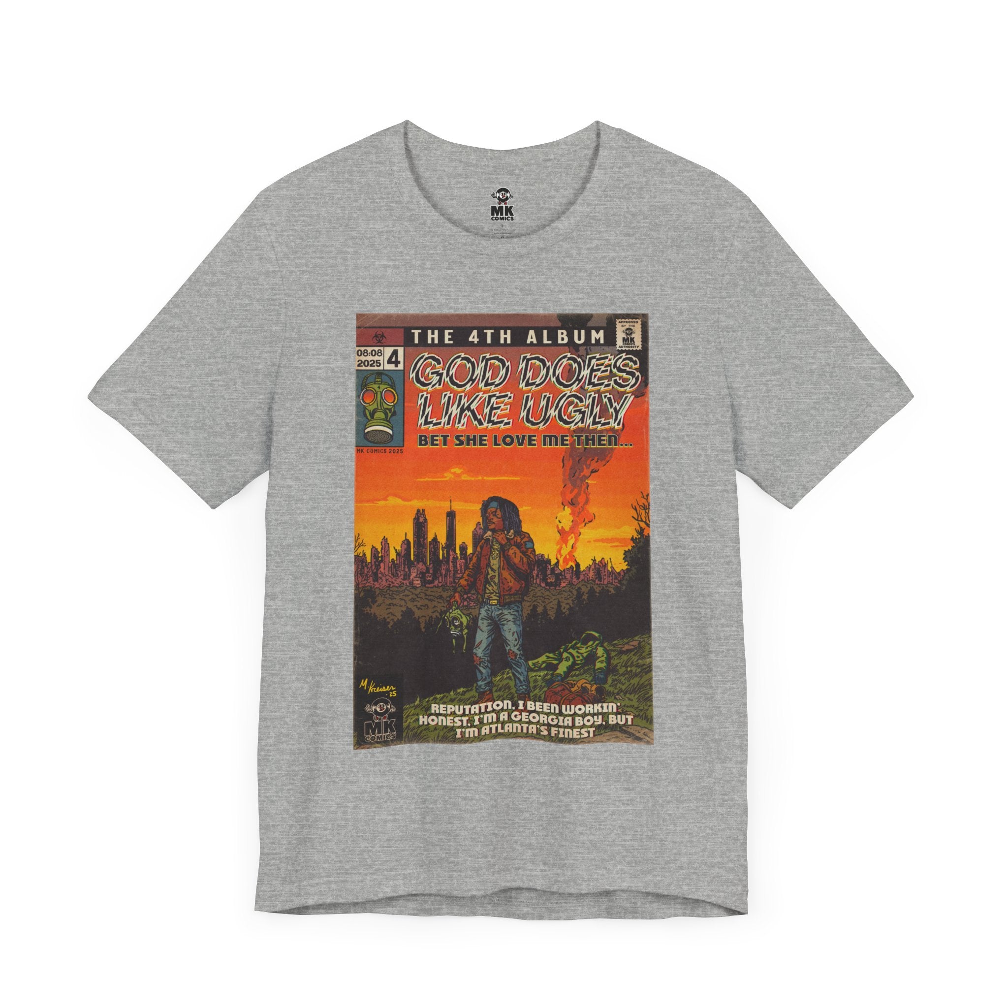 God Does Like Ugly - Unisex Jersey Short Sleeve Tee