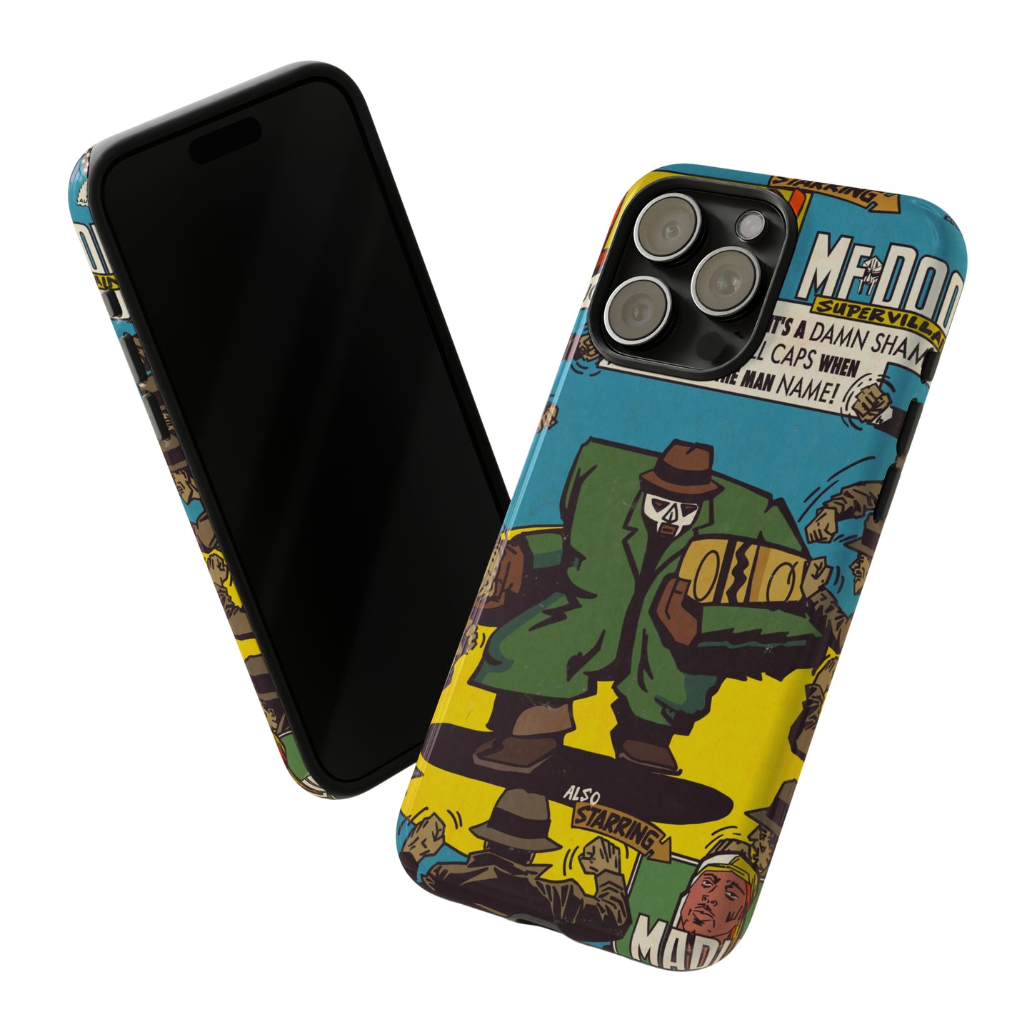 MF DOOM - All Caps - Tough Phone Cases