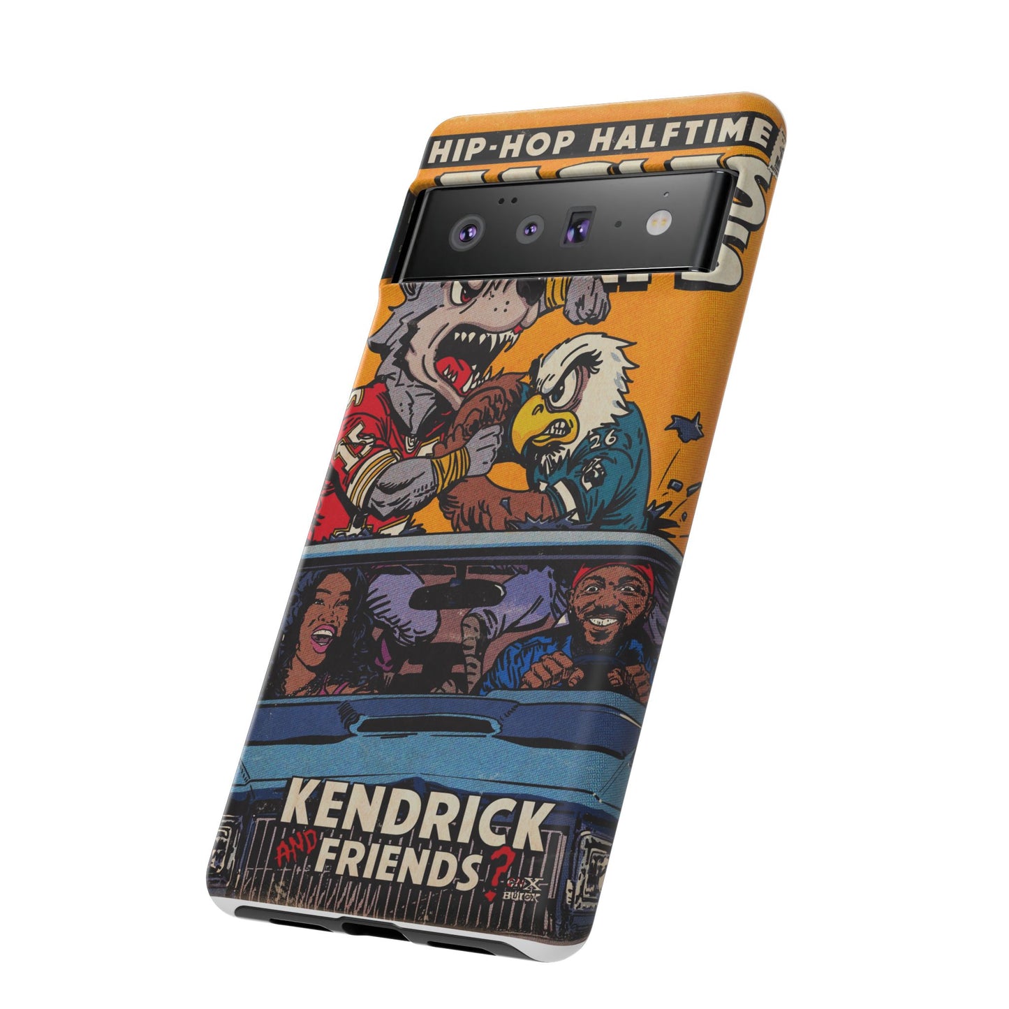 Kendrick & SZA - 2025 Halftime - Eagles vs Chiefs - Tough Phone Cases
