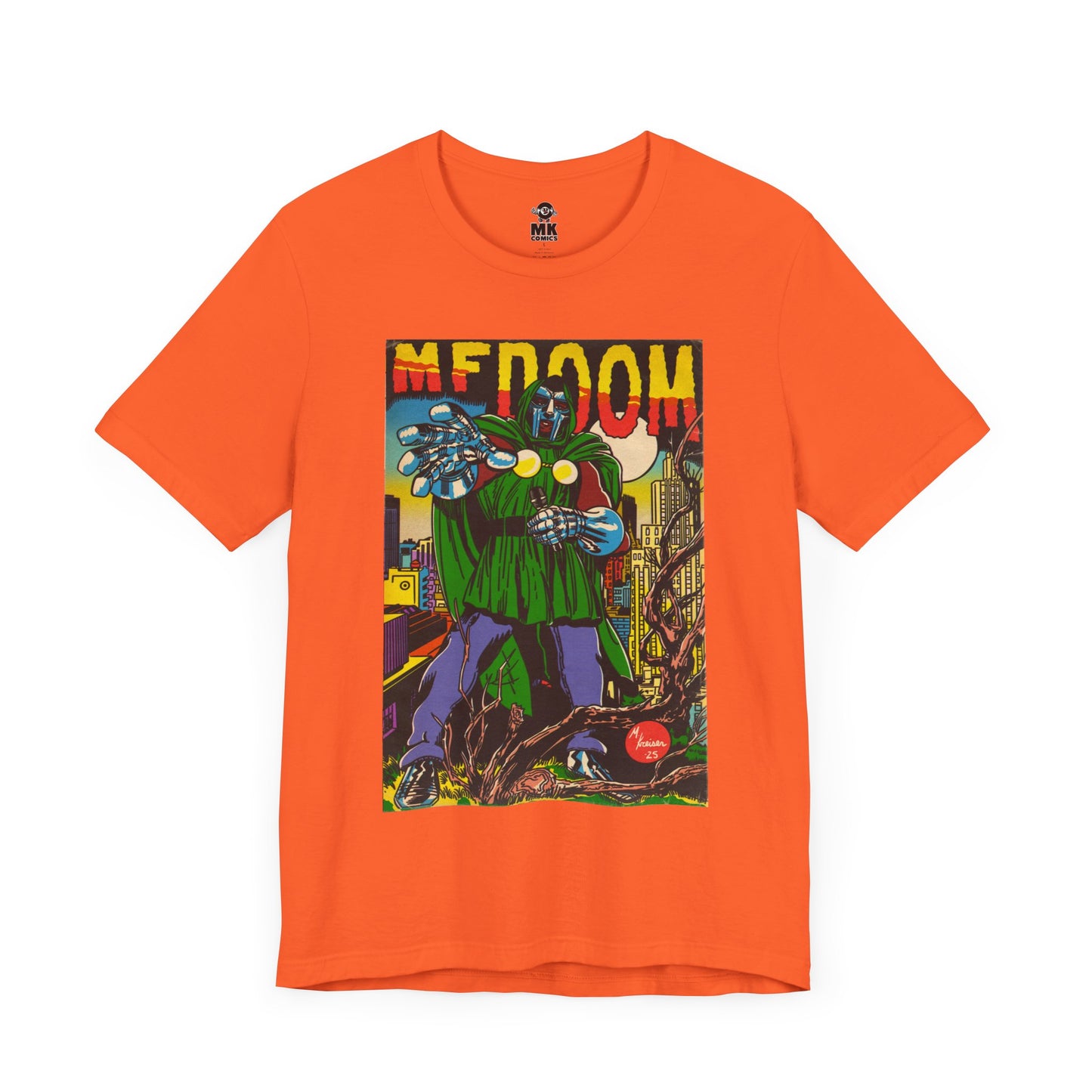 DOOM - Comic Book Art - Unisex Jersey T-Shirt