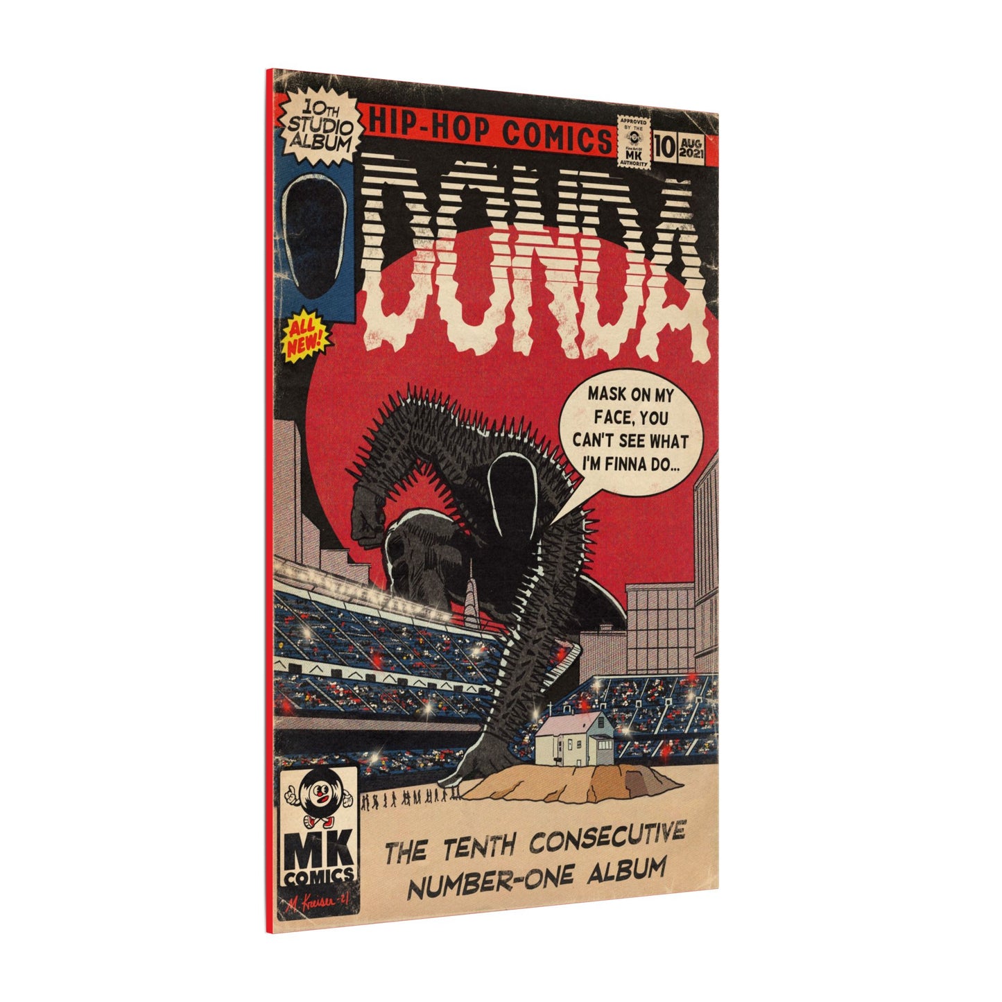 Don - Matte Canvas, Stretched, 0.75" (Multi-Size)