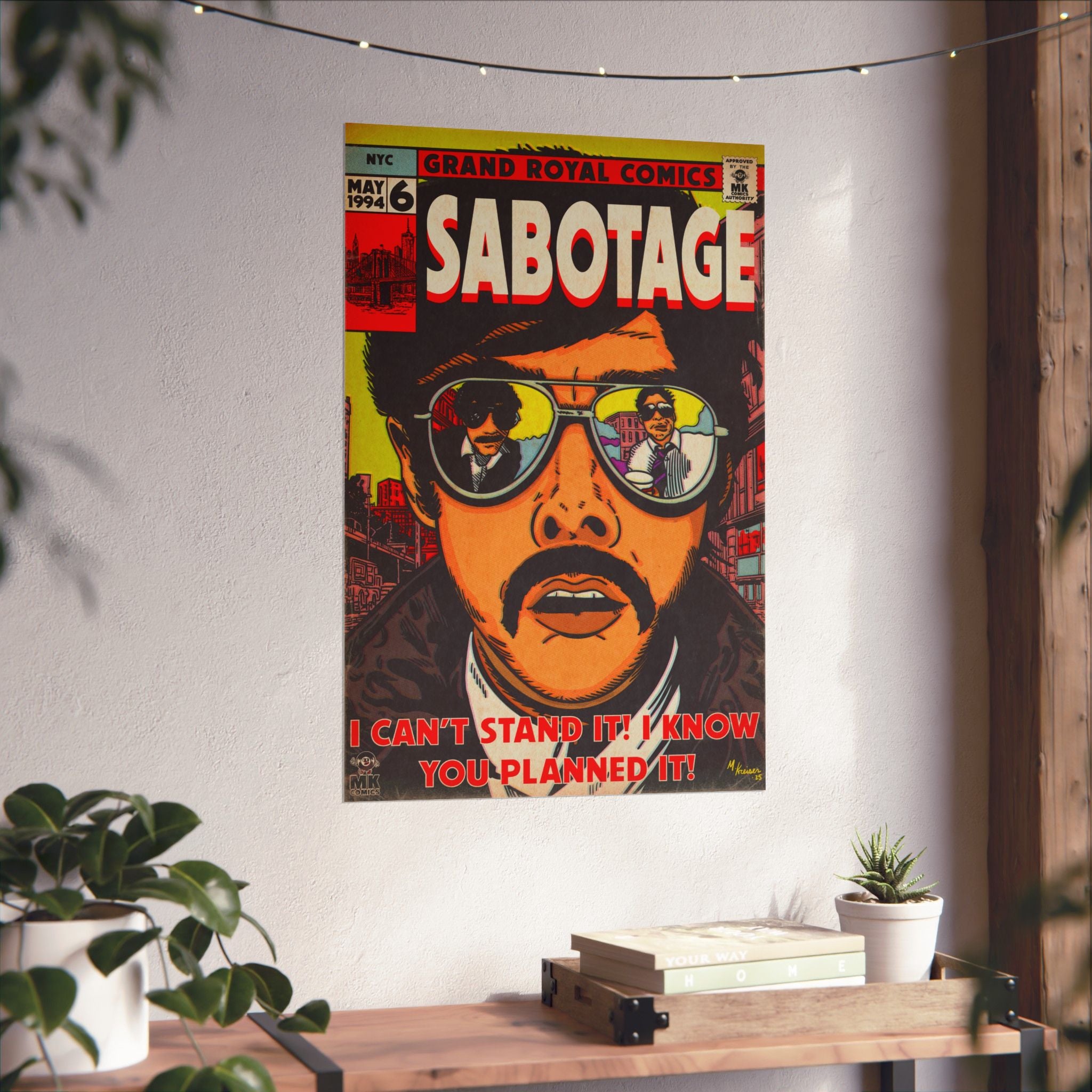 Sabotage - Matte Vertical Posters