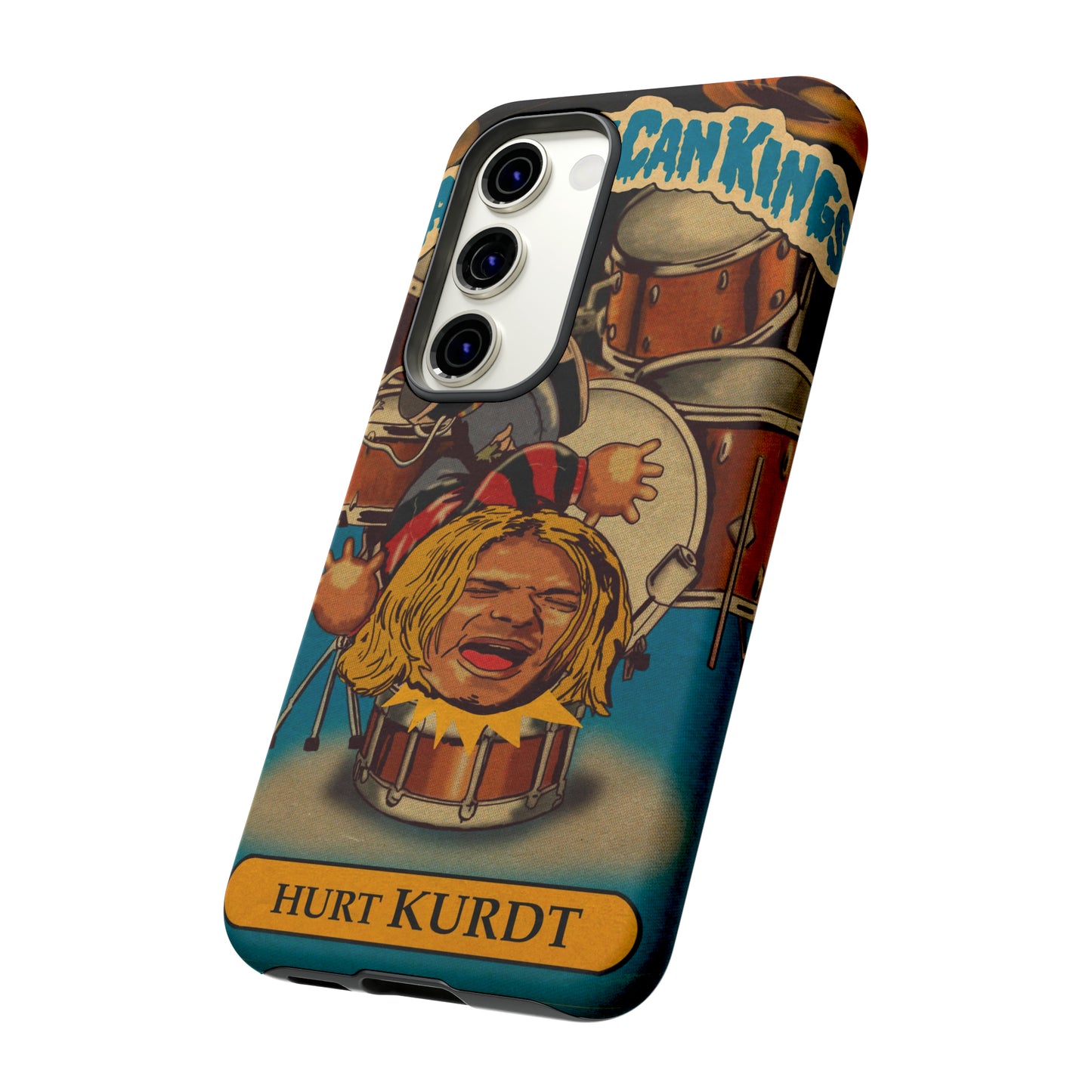 Hurt KURDT - Garbage Can Kings - Nirvana - Tough Phone Cases
