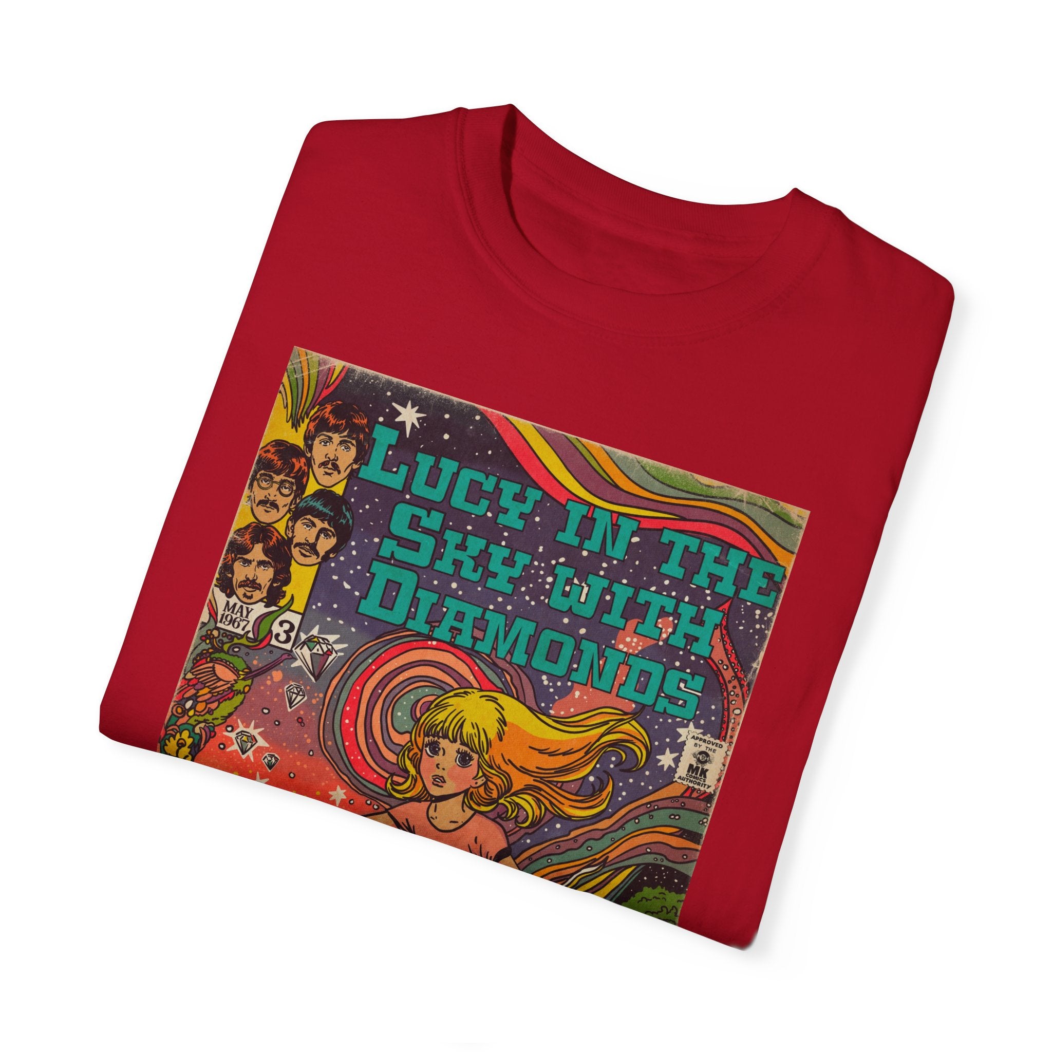 Lucy in the Sky with Diamonds - Unisex Comfort Colors T-shirt