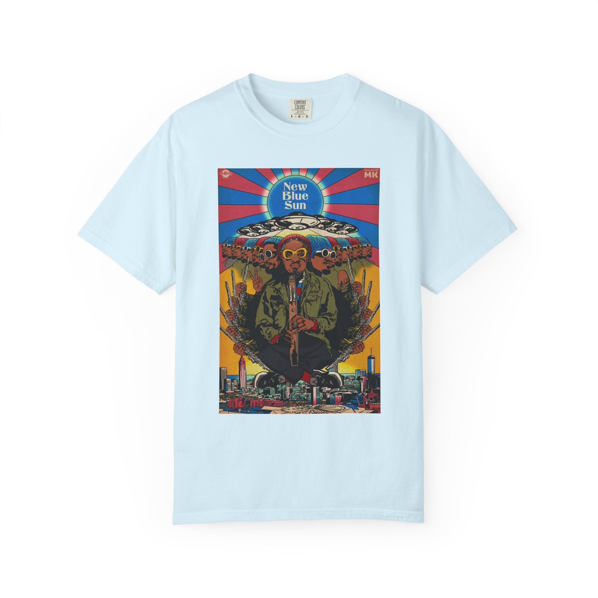 New Blue Sun - Unisex Comfort Colors T-shirt