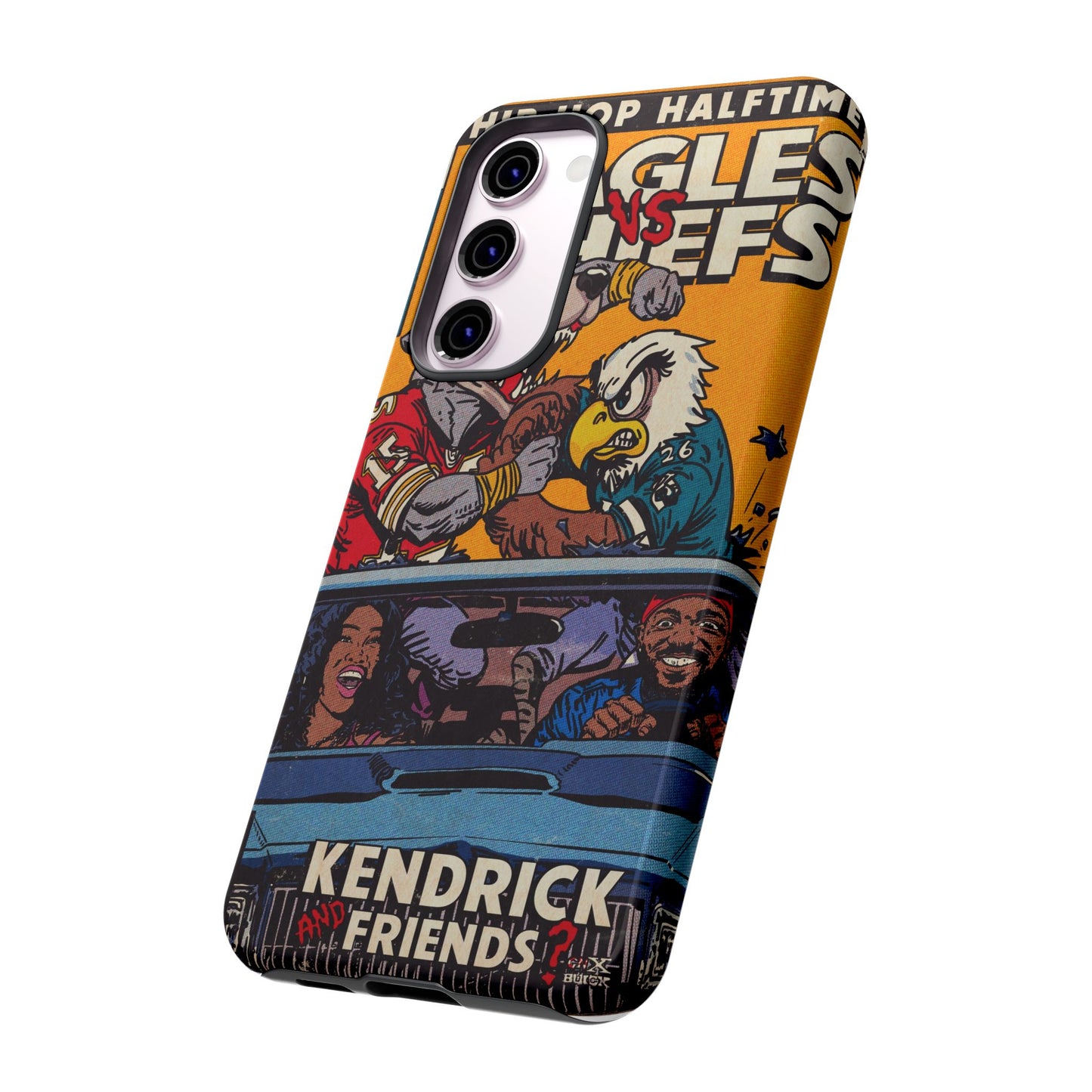 Kendrick & SZA - 2025 Halftime - Eagles vs Chiefs - Tough Phone Cases