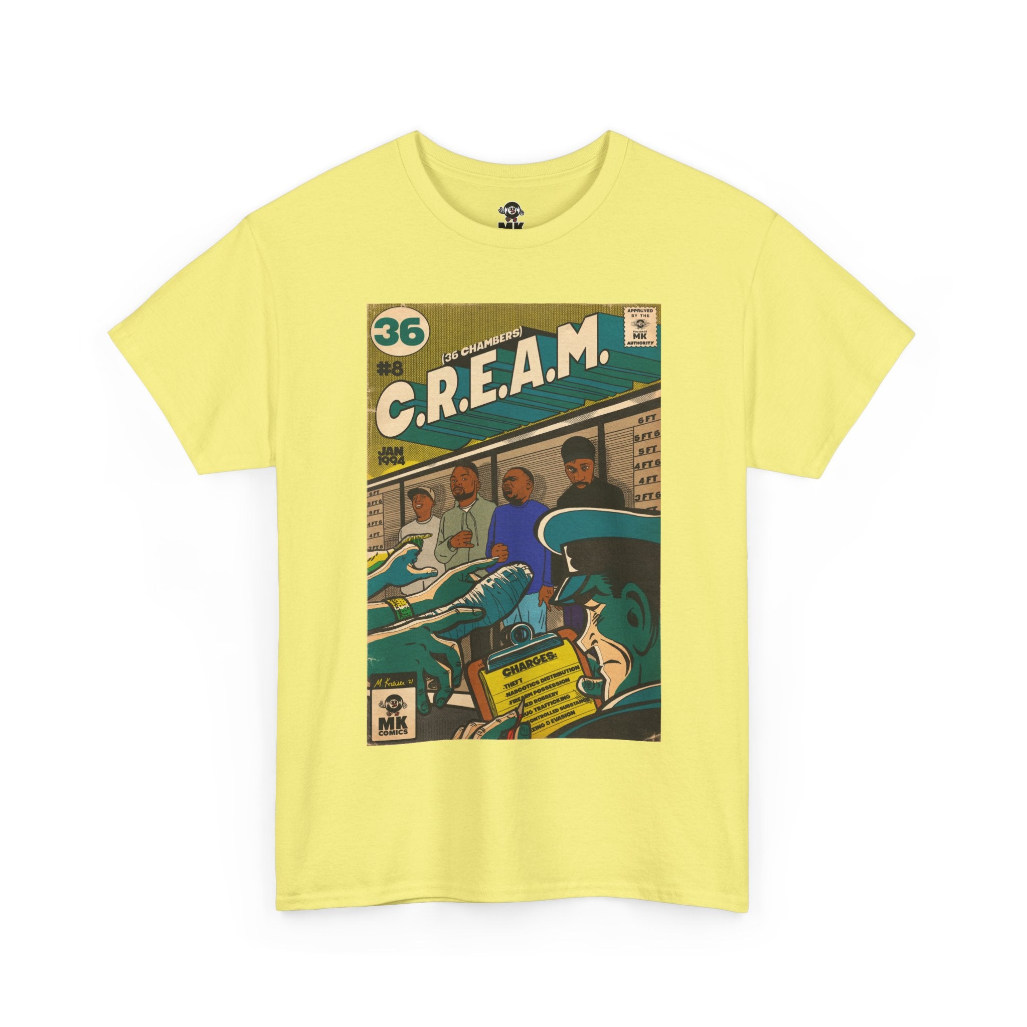 CREAM - MK Classic - Unisex Heavy Cotton Tee