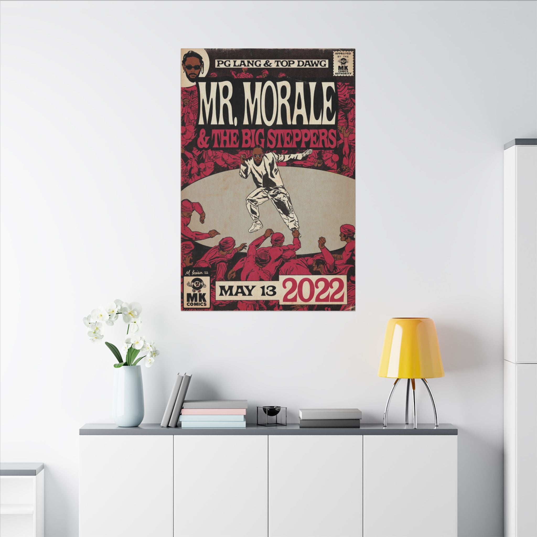 Morale Steppers - Matte Canvas, Stretched, 0.75" (Multi-Size)