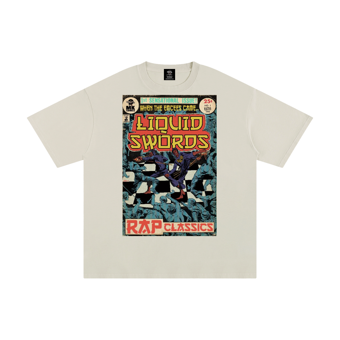 Liquid Swords - MK Classics - Unisex Pure Cotton T-Shirt