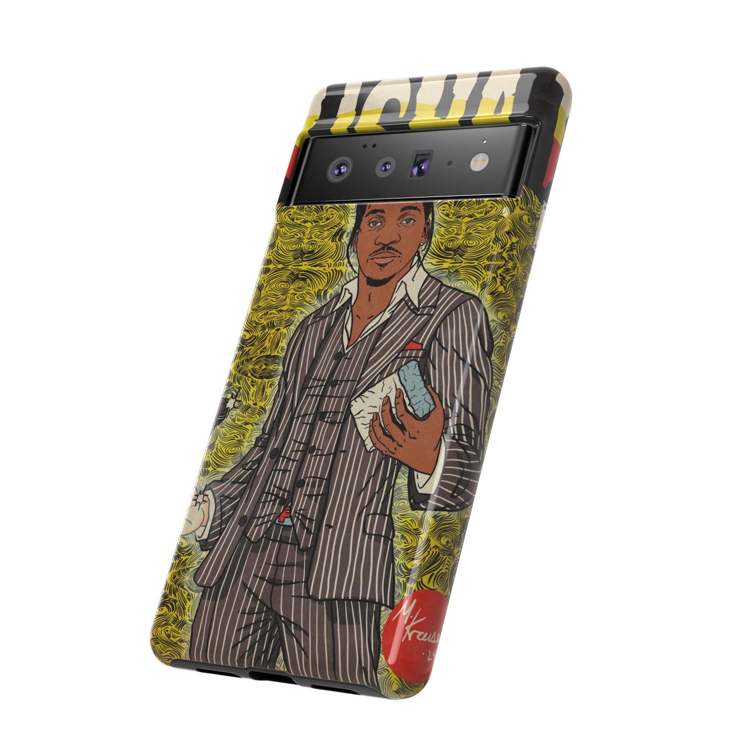Pusha T - Comic Book Art - Tough Phone Cases