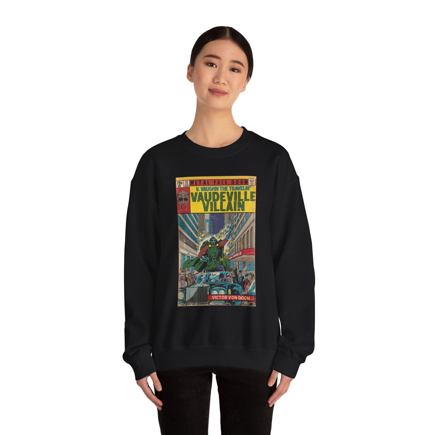 MF DOOM - Vaudeville Villian - Unisex Heavy Blend™ Crewneck Sweatshirt