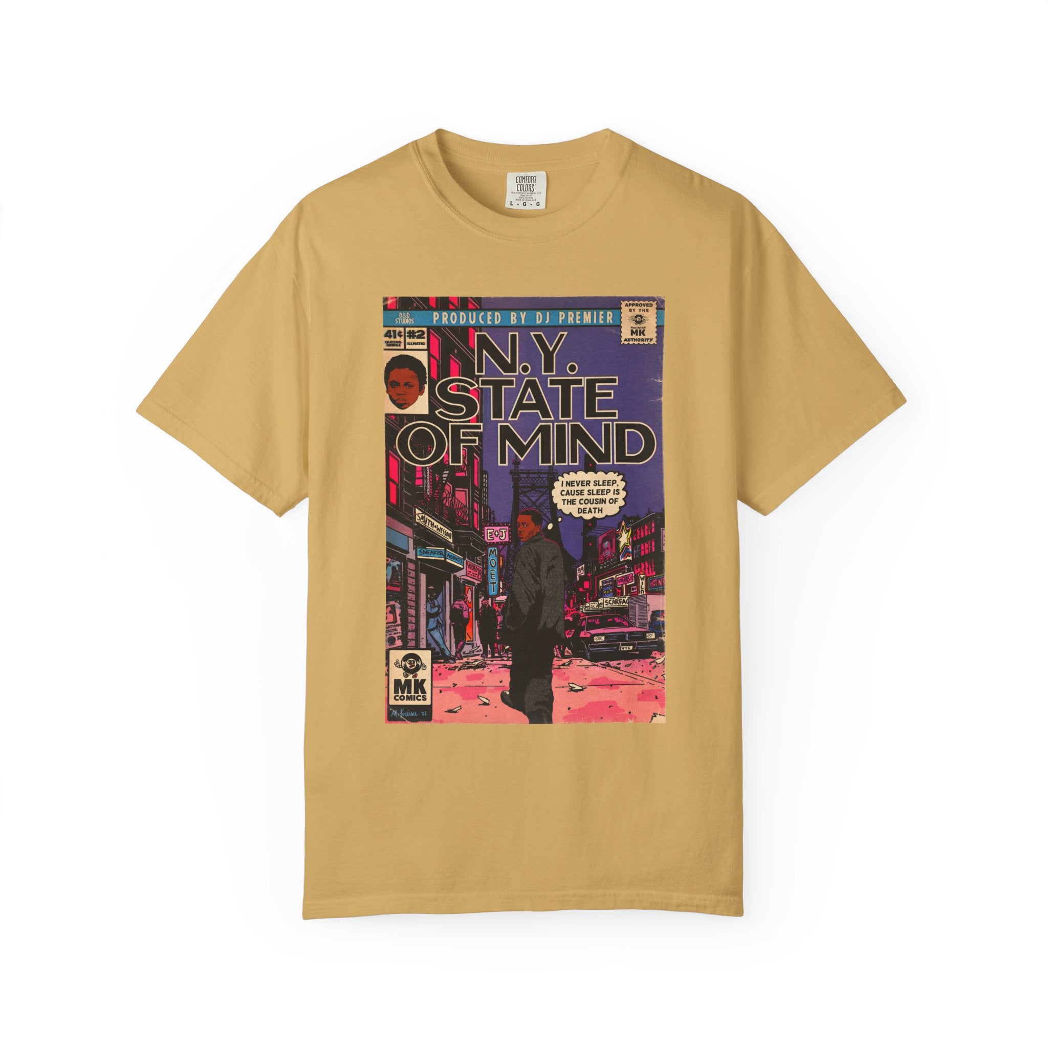 NY State of Mind - Unisex Comfort Colors T-shirt