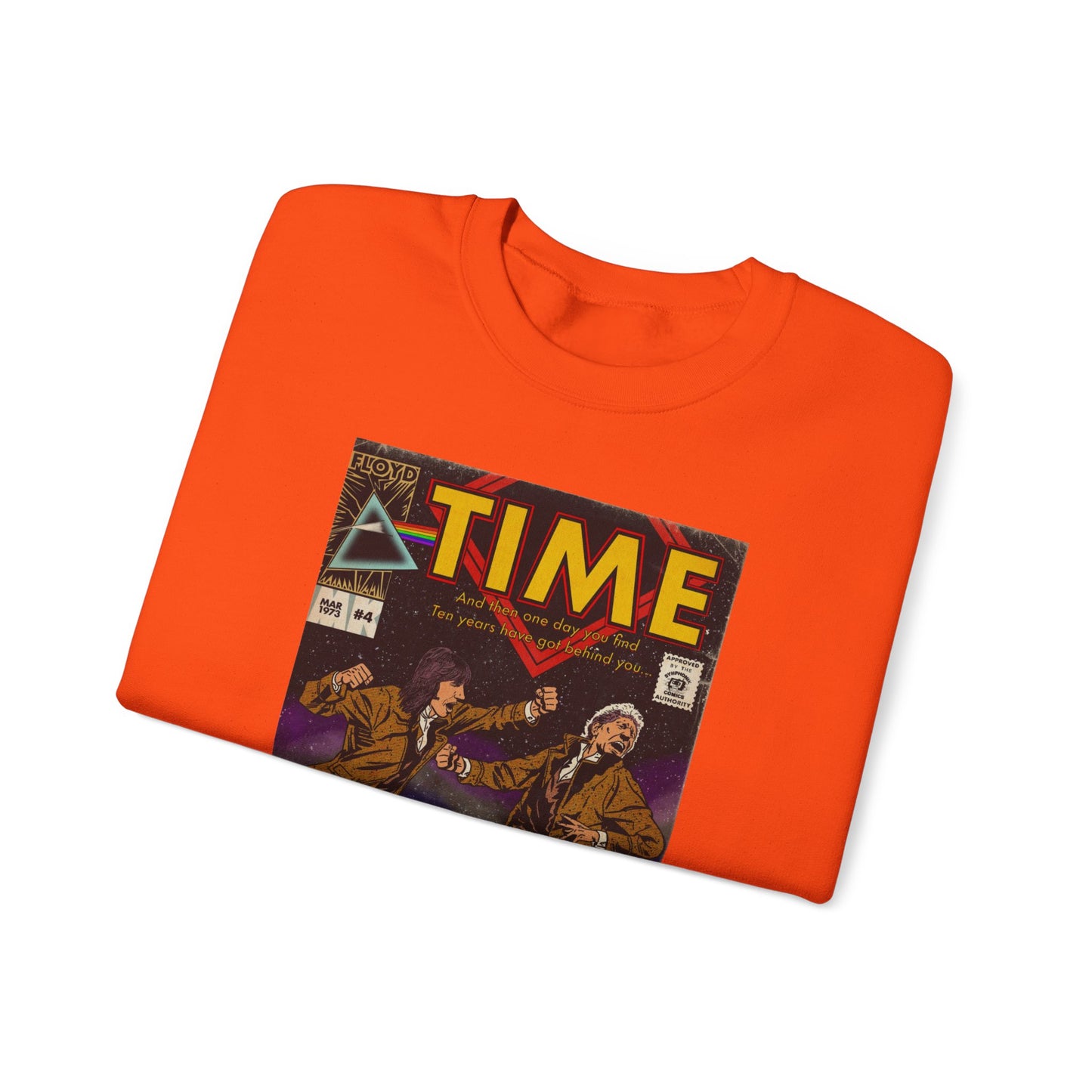 Pink Floyd- Time - Unisex Heavy Blend™ Crewneck Sweatshirt