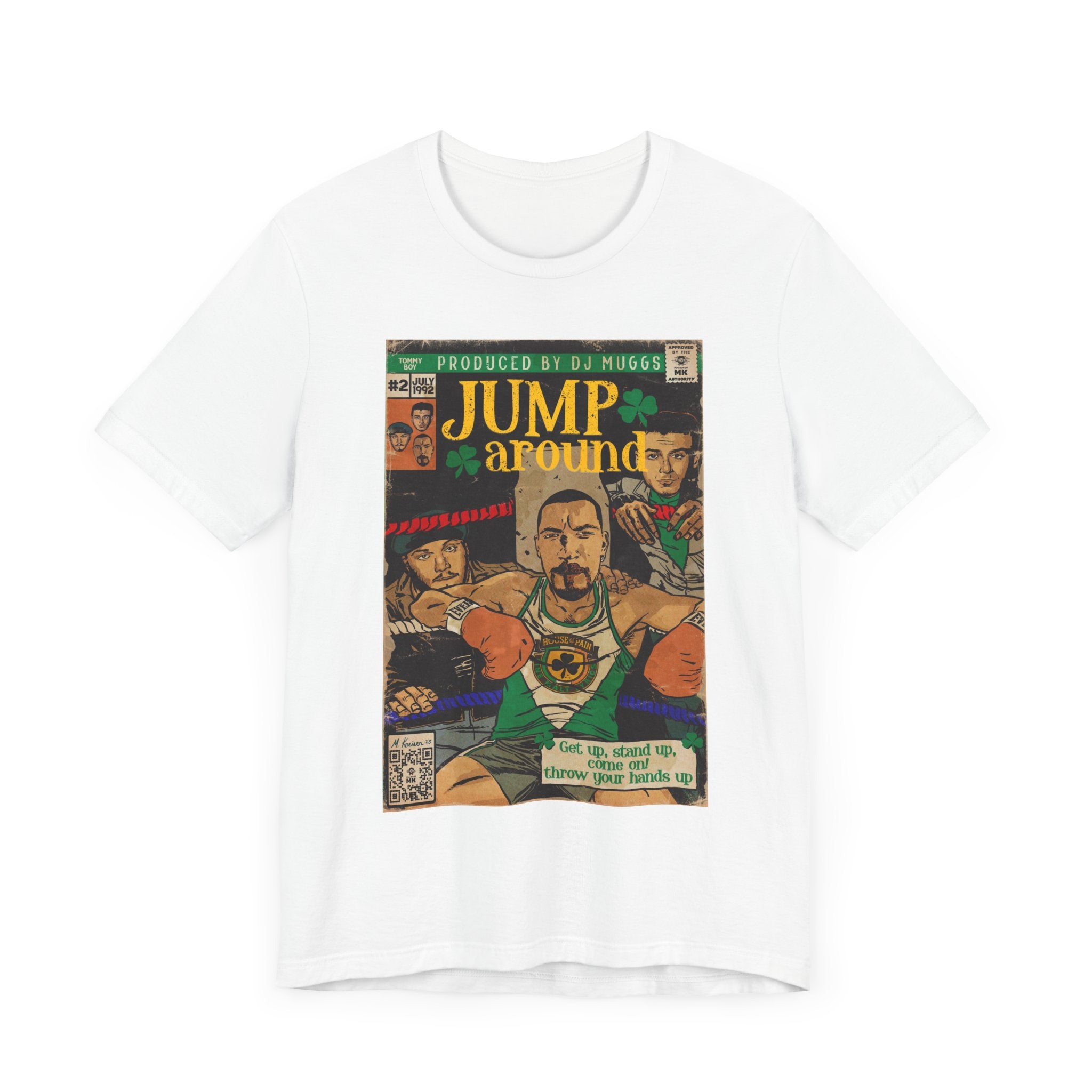 Jump Around -  Unisex Jersey Short Sleeve Tee
