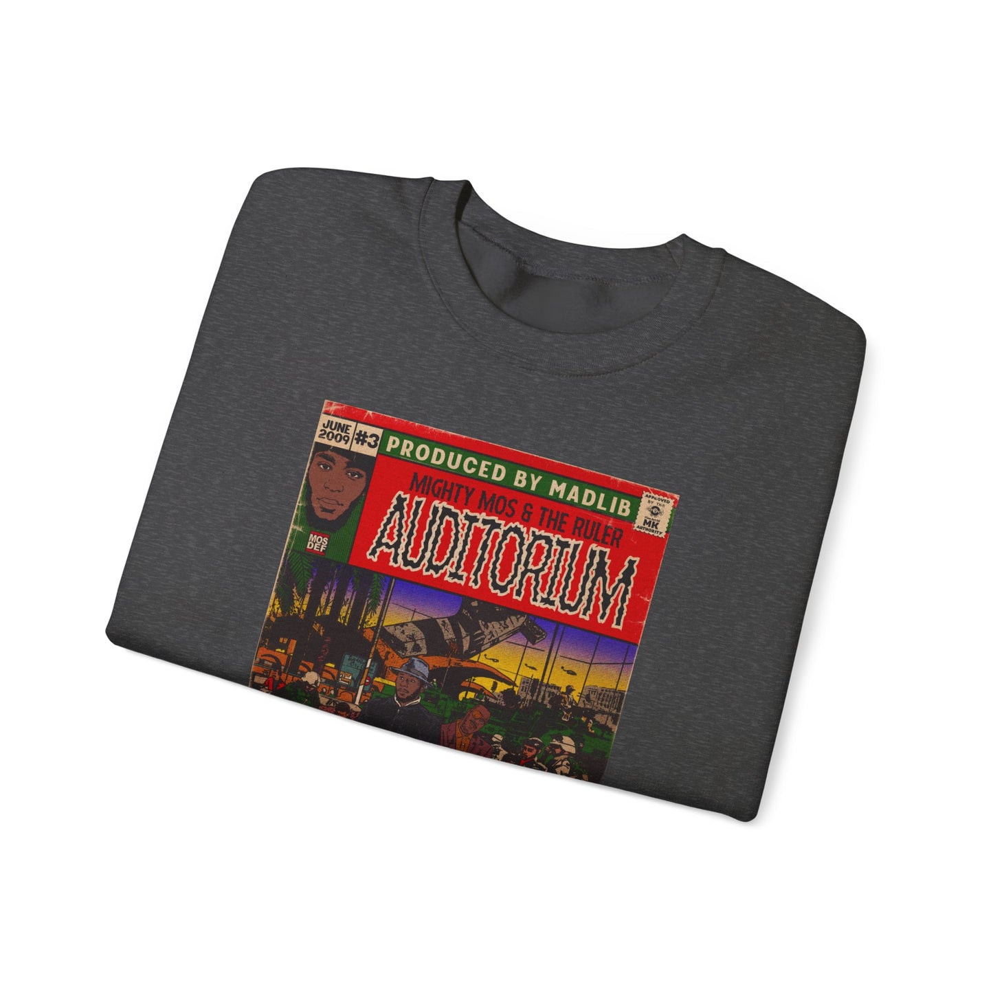 Mos Def & Slick Rick - Auditorium- Unisex Heavy Blend™ Crewneck Sweatshirt