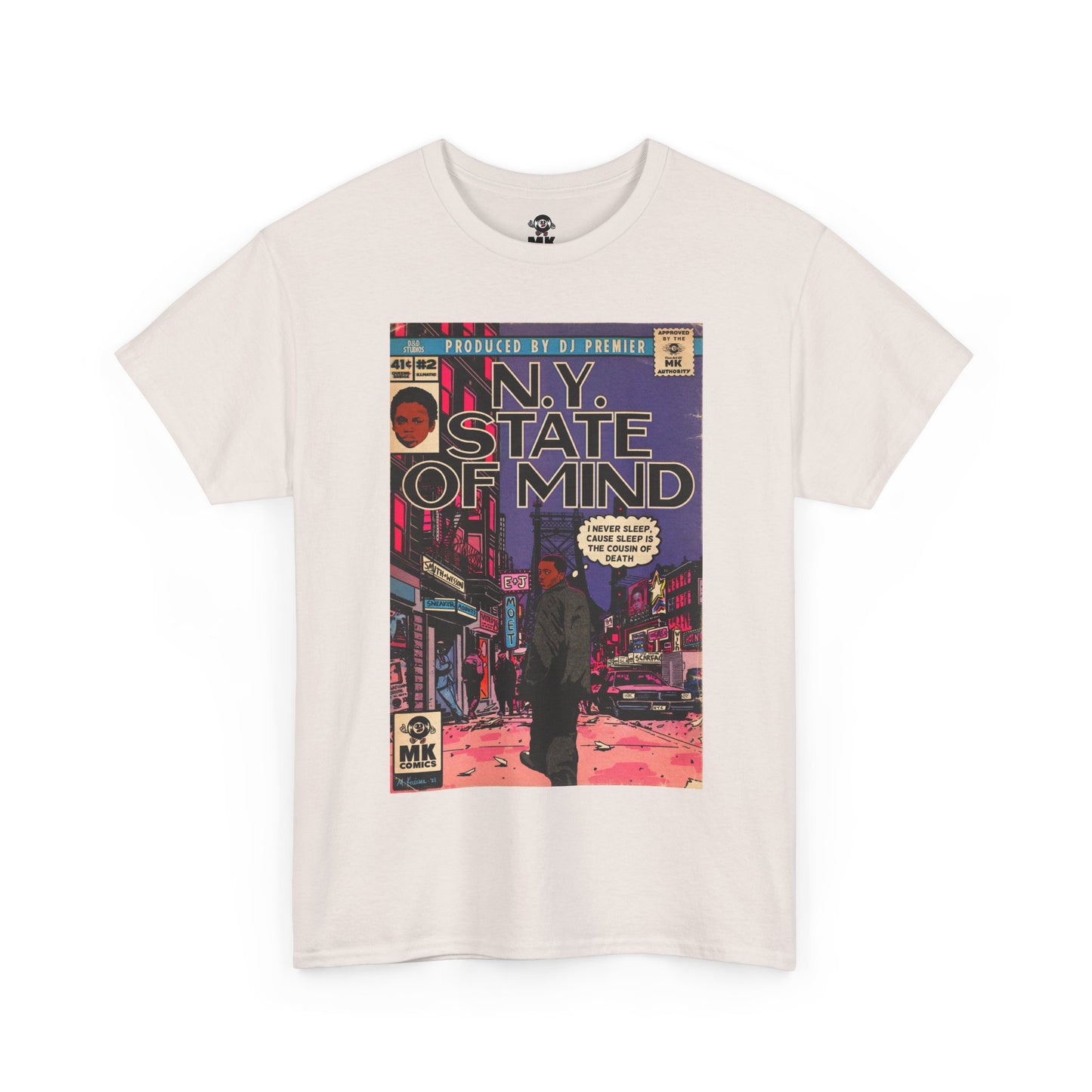 NY State of Mind - MK Classic - Unisex Heavy Cotton Tee