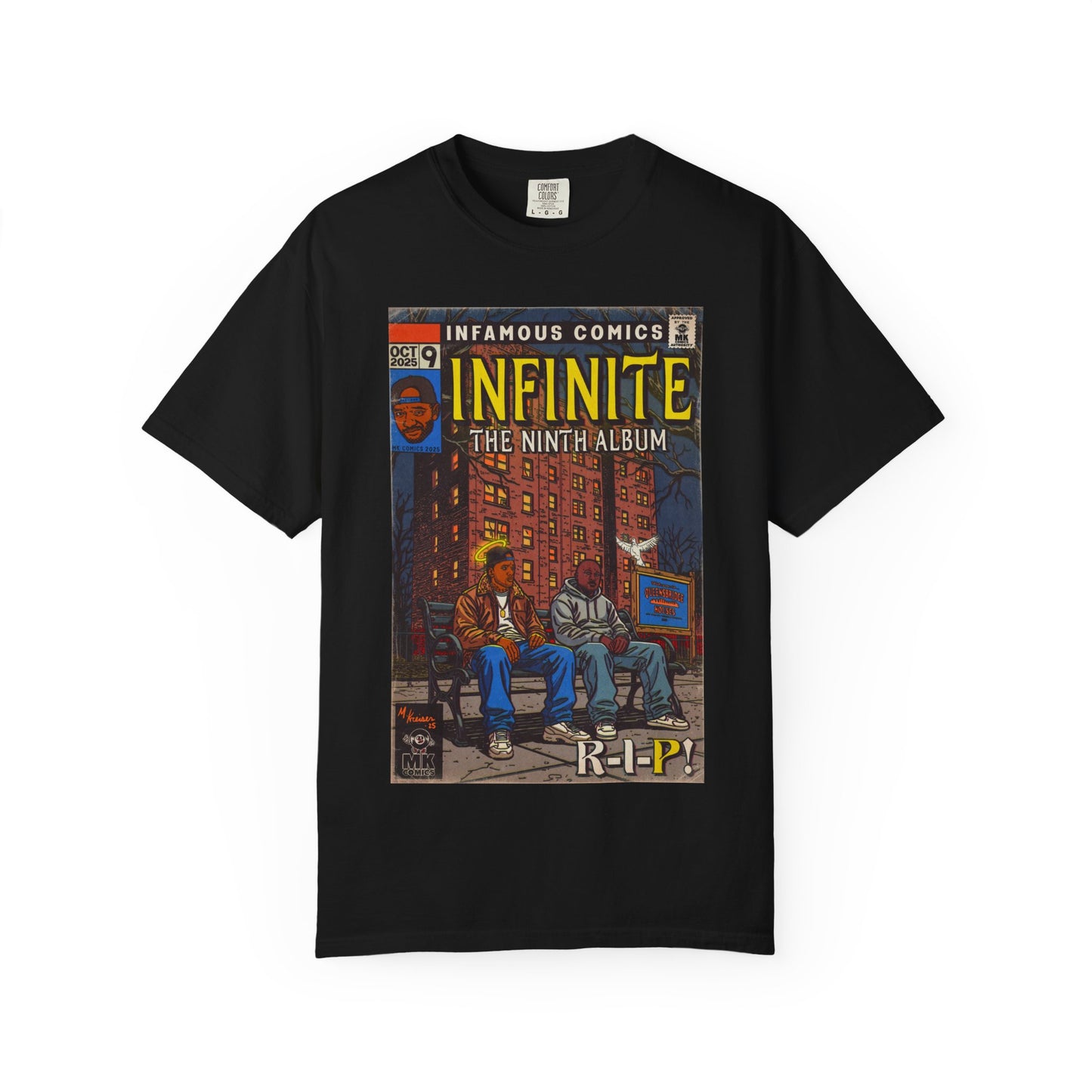 Infinite - Comic Book Art - Unisex Comfort Colors T-shirt