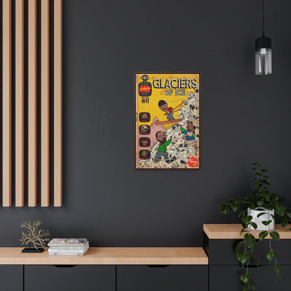 Rae, Ghost, Masta - Glaciers of Ice - Gallery Canvas Wraps, Vertical Frame