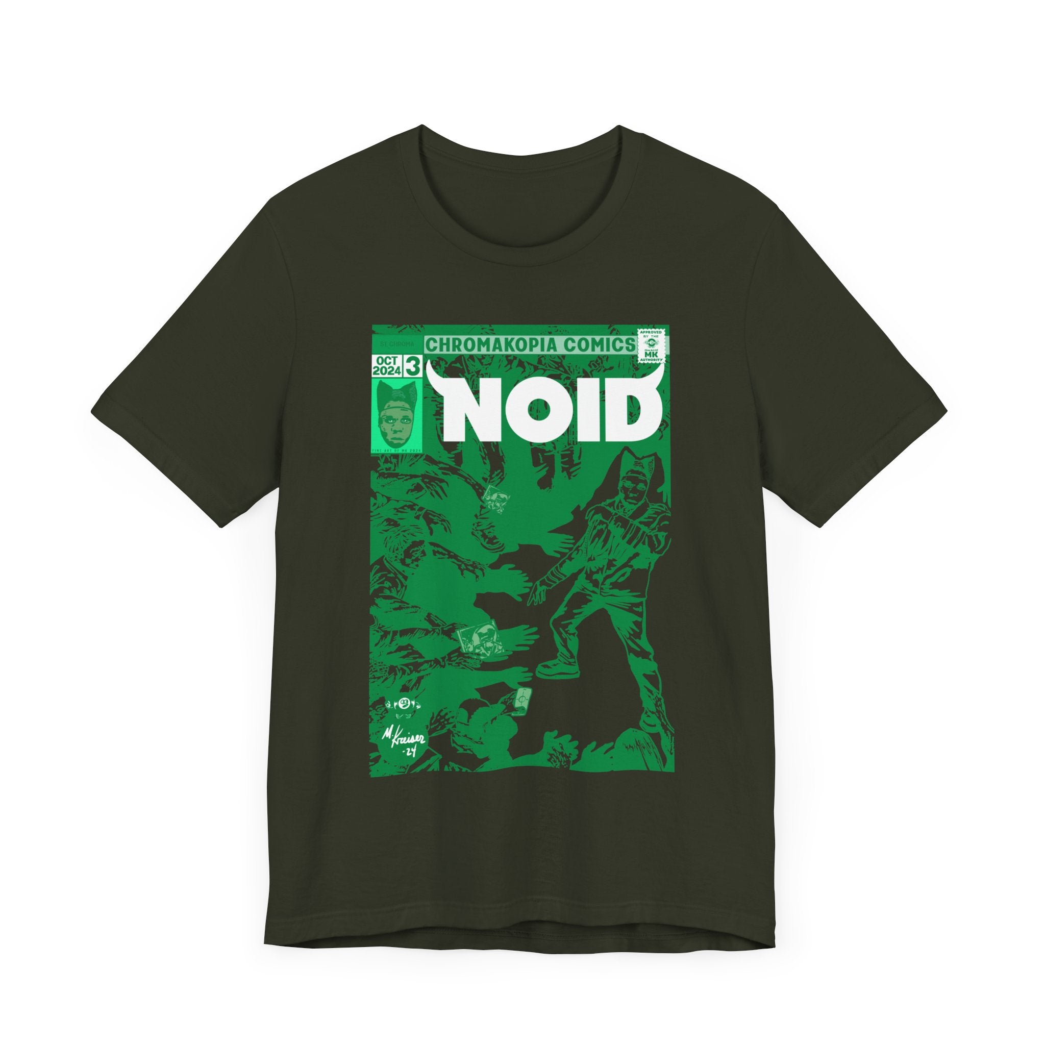 Tyler - Noid - GREEN - Unisex Jersey Short Sleeve Tee