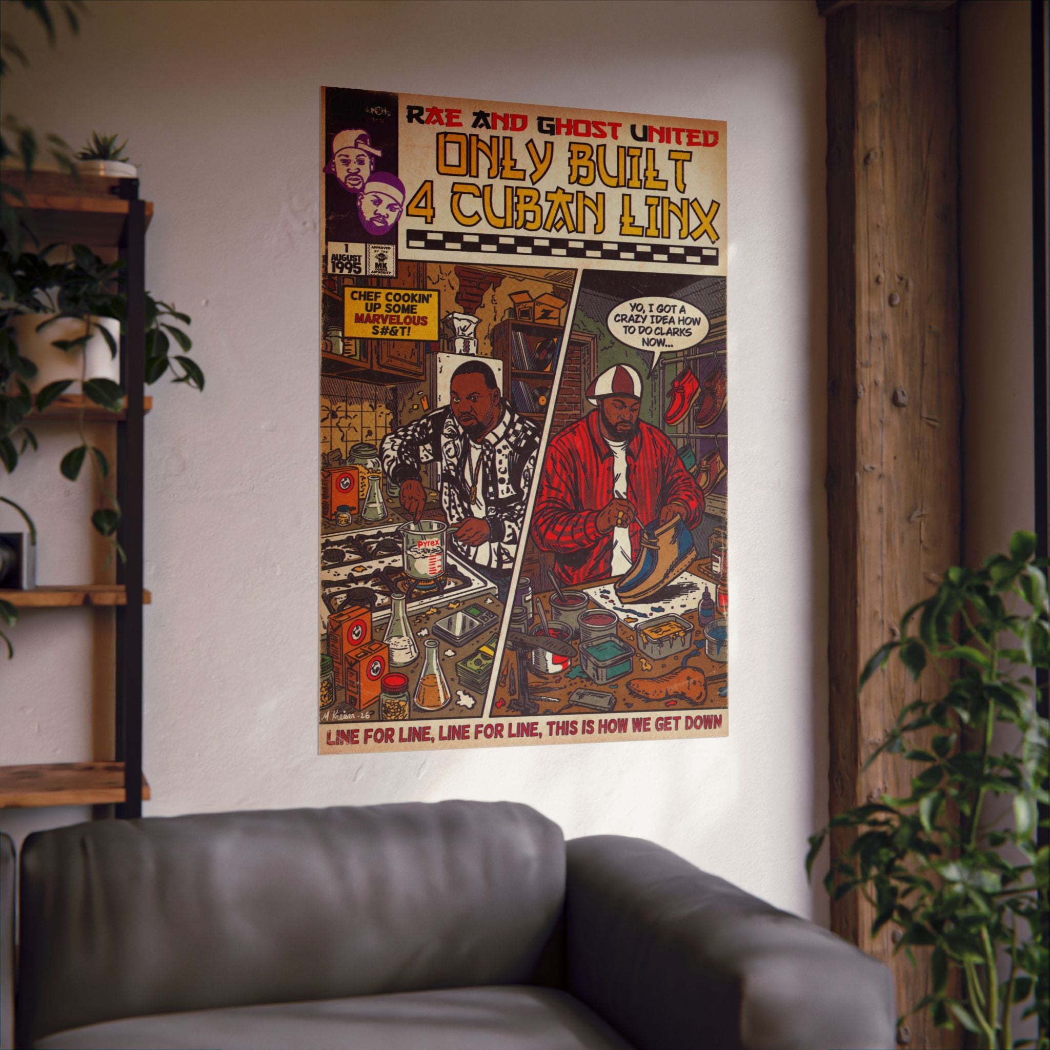 Only Built 4 Cuban Linx - Matte Vertical Posters