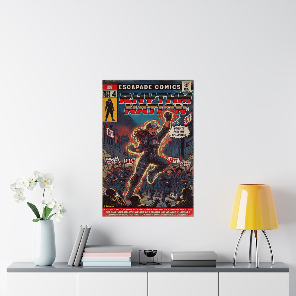 Rhythm Nation - Matte Vertical Posters