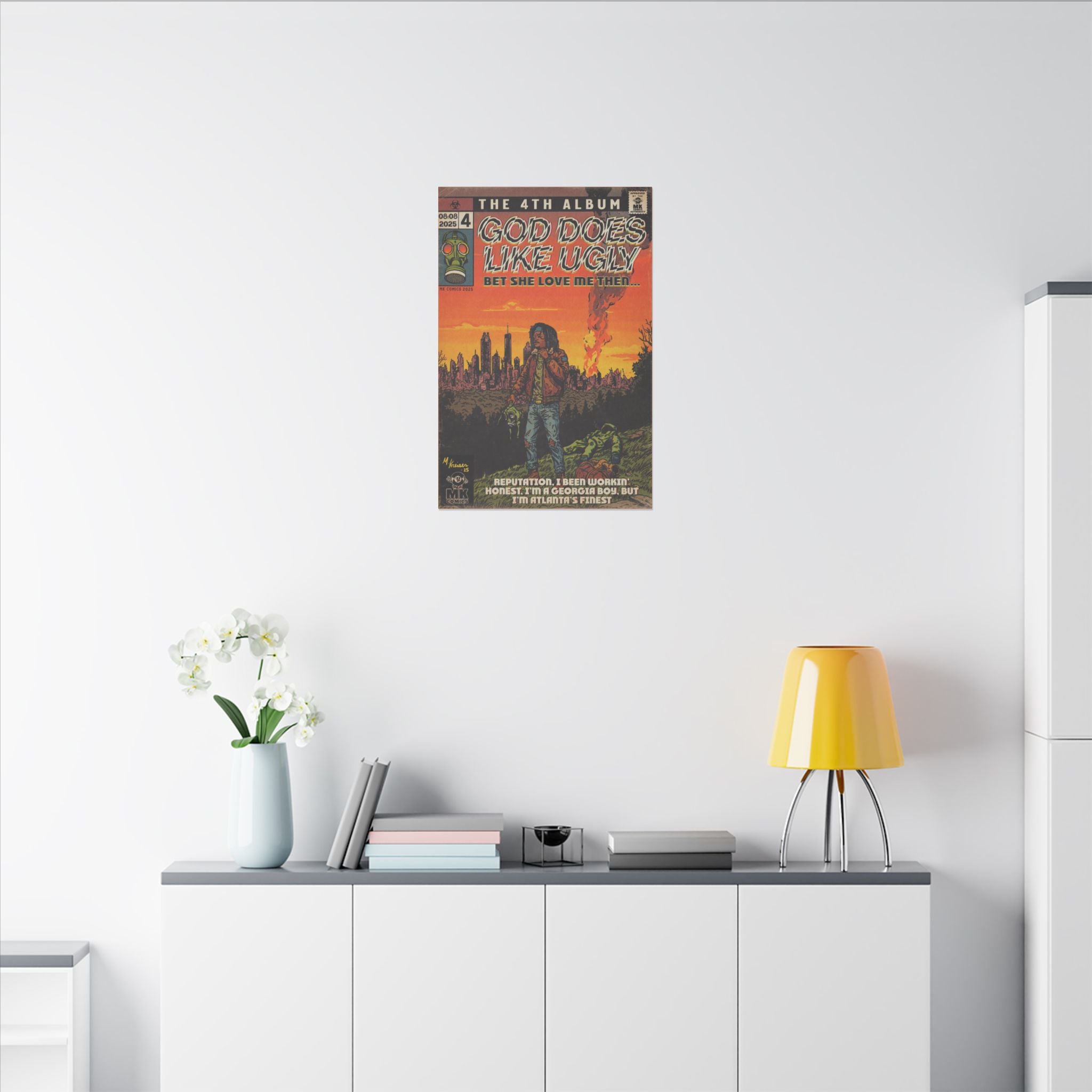God Does Like Ugly - Matte Canvas, Stretched, 0.75" (Multi-Size)