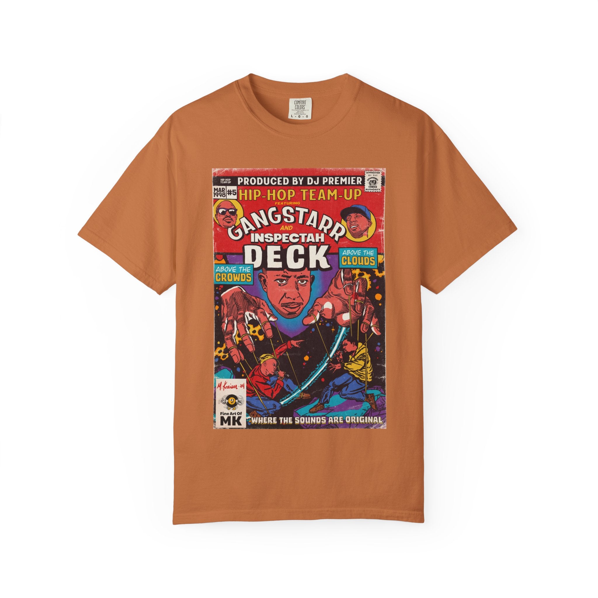 【THE MOZZ】Club Color Nagrang T-shirt THE MOZZ】Club Color Nagrang T-shirt XSIDE Crew Neck Short
