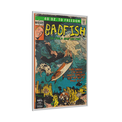 Badfish - Matte Canvas, Framed (Multi-color)