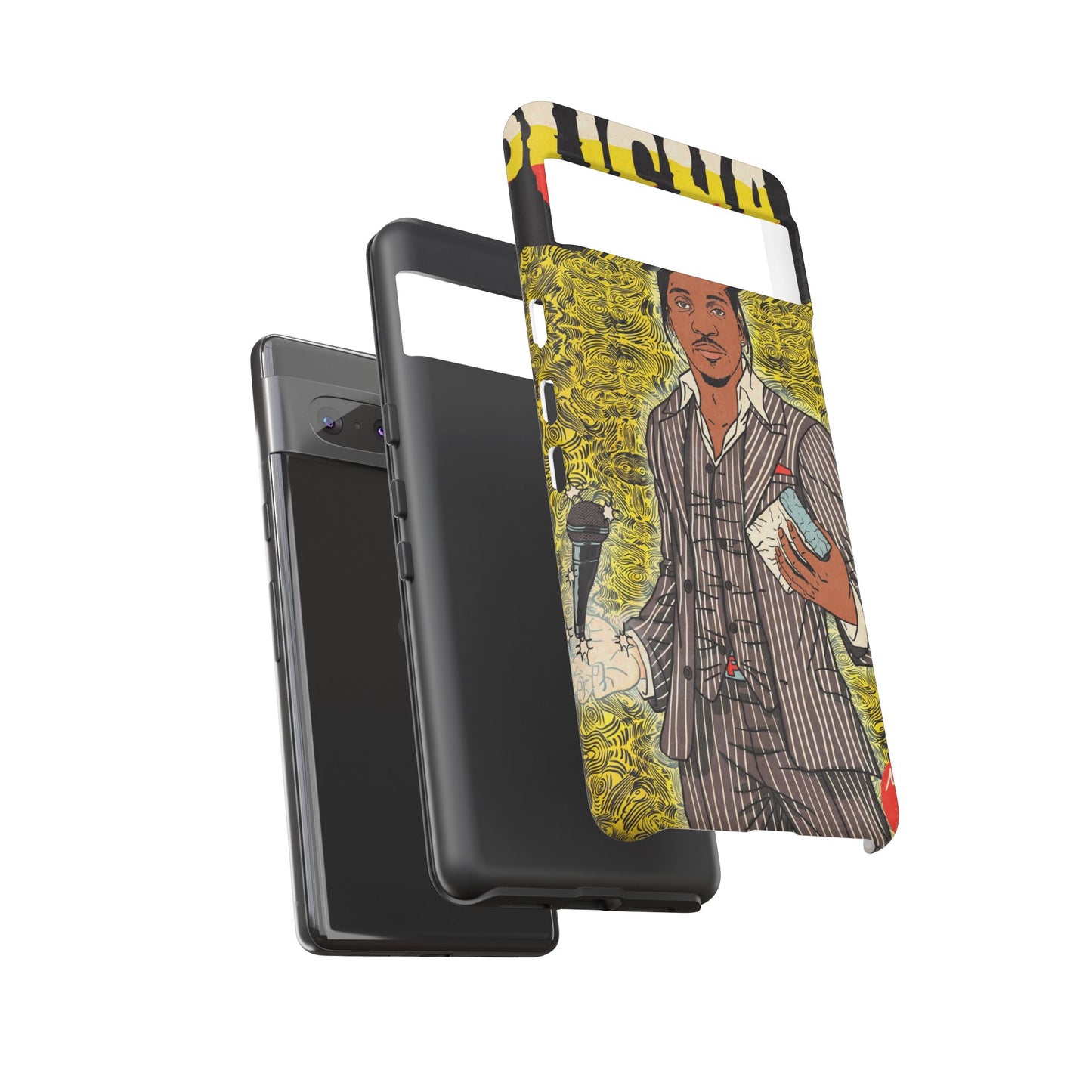 Pusha T - Comic Book Art - Tough Phone Cases