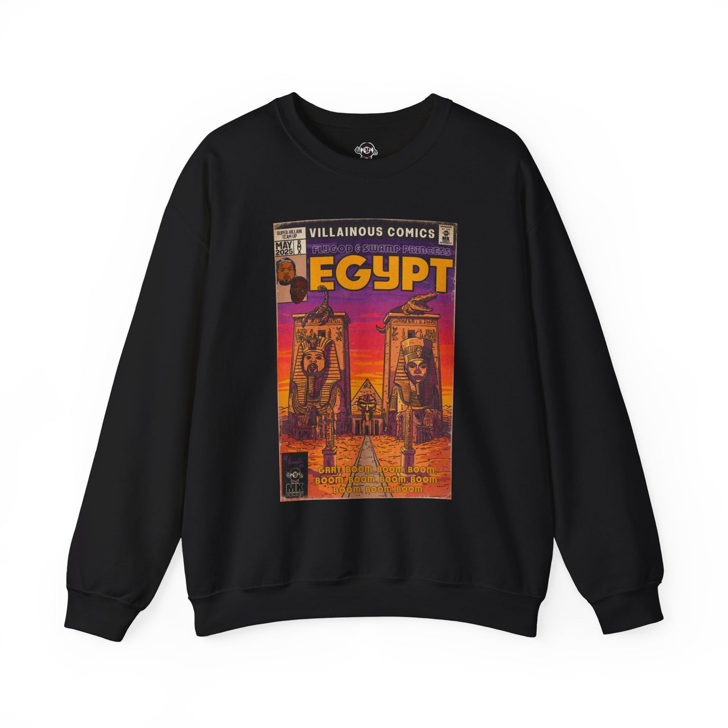 Egypt Remix - Unisex Heavy Blend™ Crewneck Sweatshirt