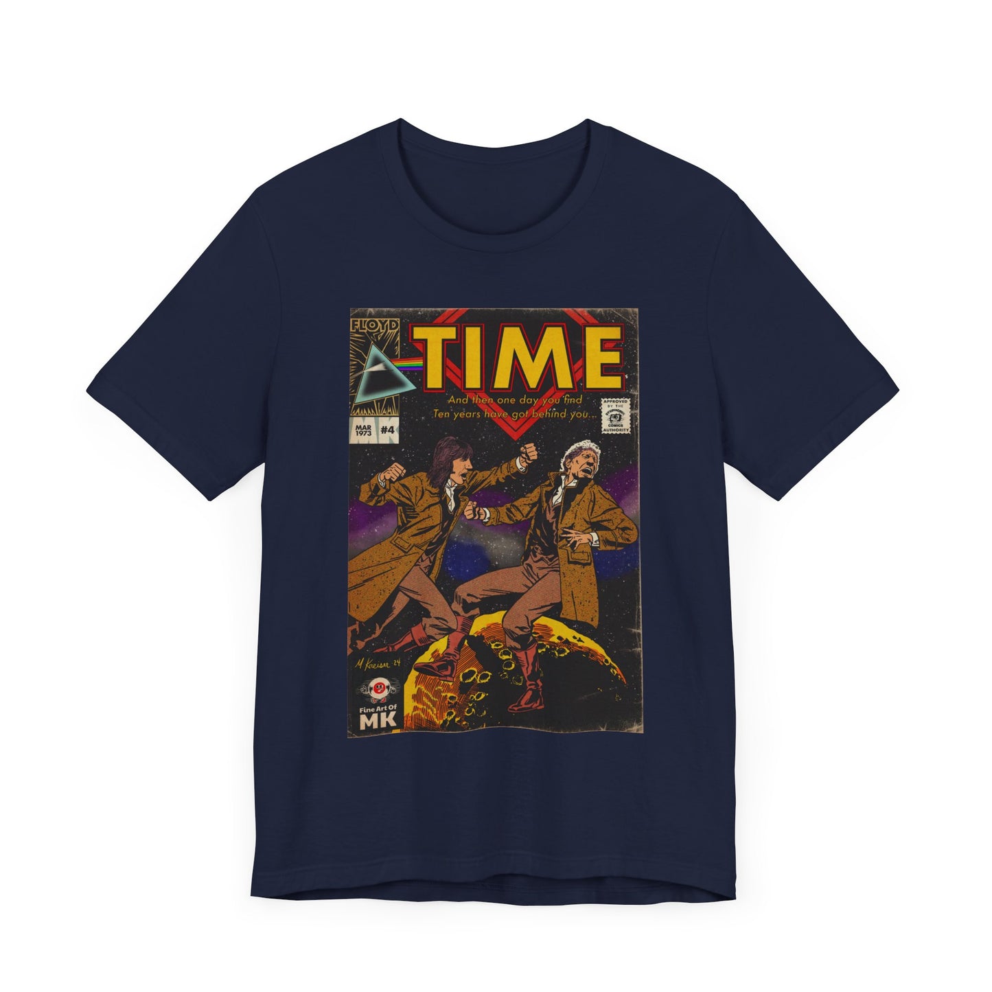 Pink Floyd- Time - Unisex Jersey Short Sleeve Tee