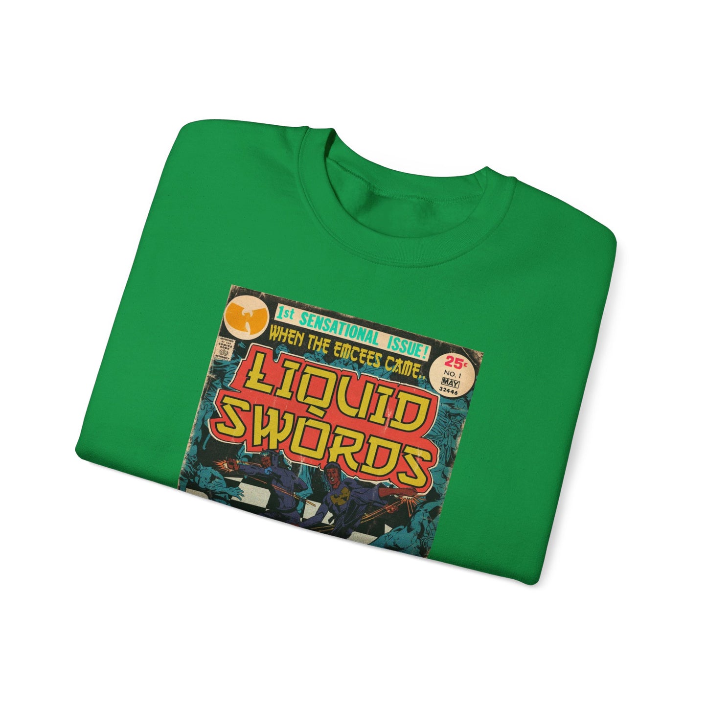 GZA/Genius - Liquid Swords - Unisex Heavy Blend™ Crewneck Sweatshirt