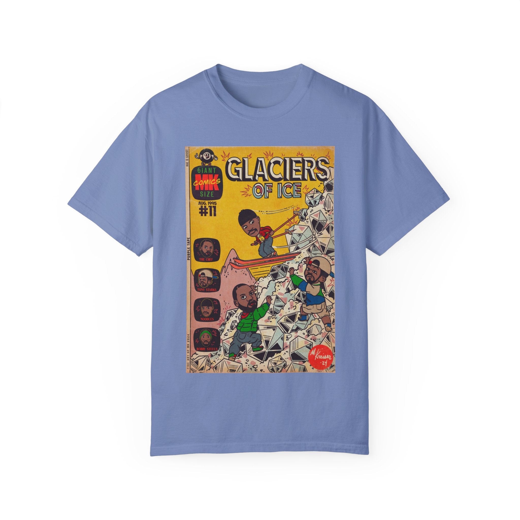 Glaciers of Ice - Unisex Comfort Colors T-shirt