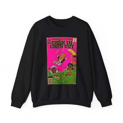 Pharrell, 21 Savage & Tyler - Cash In Cash Out - Unisex Heavy Blend™ Crewneck Sweatshirt