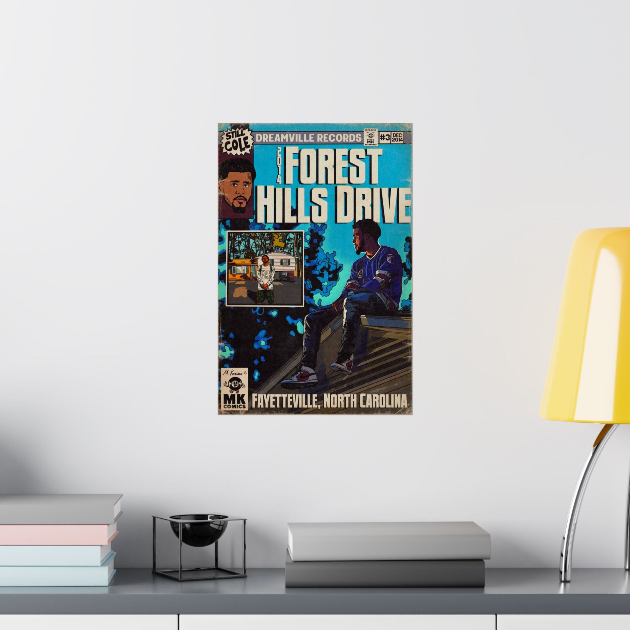 2014 Forest Hills Drive - Matte Vertical Poster – Fine Art Of MK