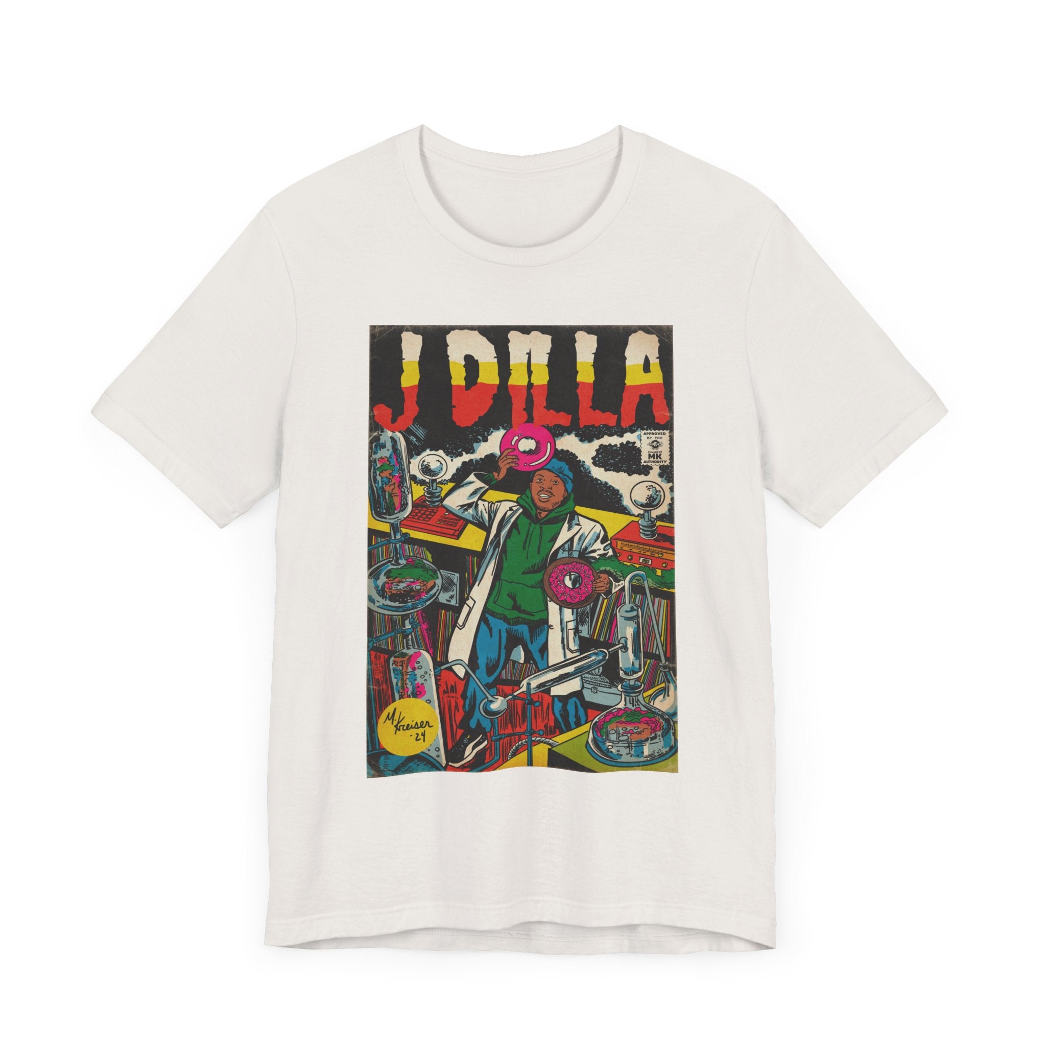 Dilla - Comic Book Art - Unisex Jersey Short Sleeve Tee