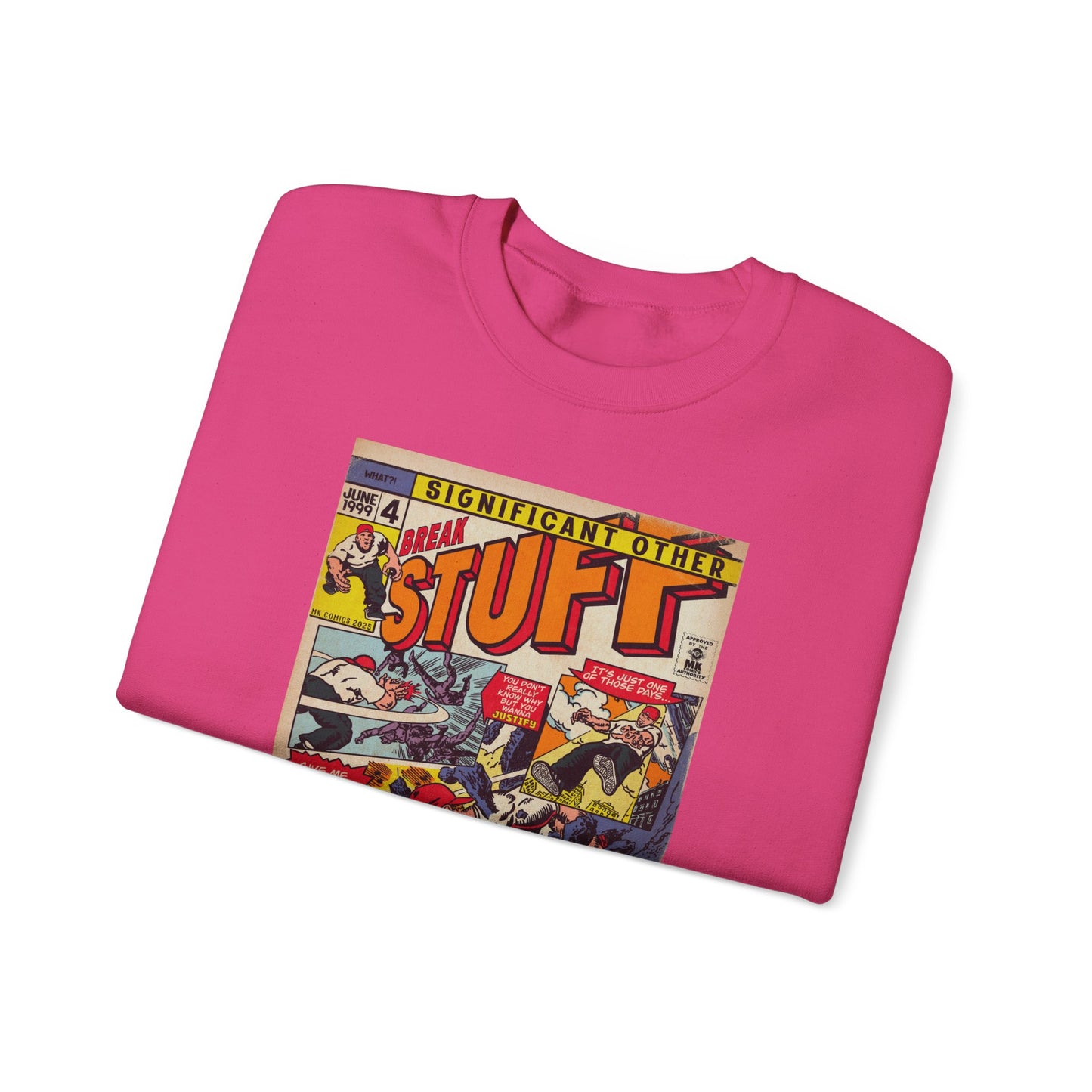 Break Stuff - Unisex Heavy Blend™ Crewneck Sweatshirt