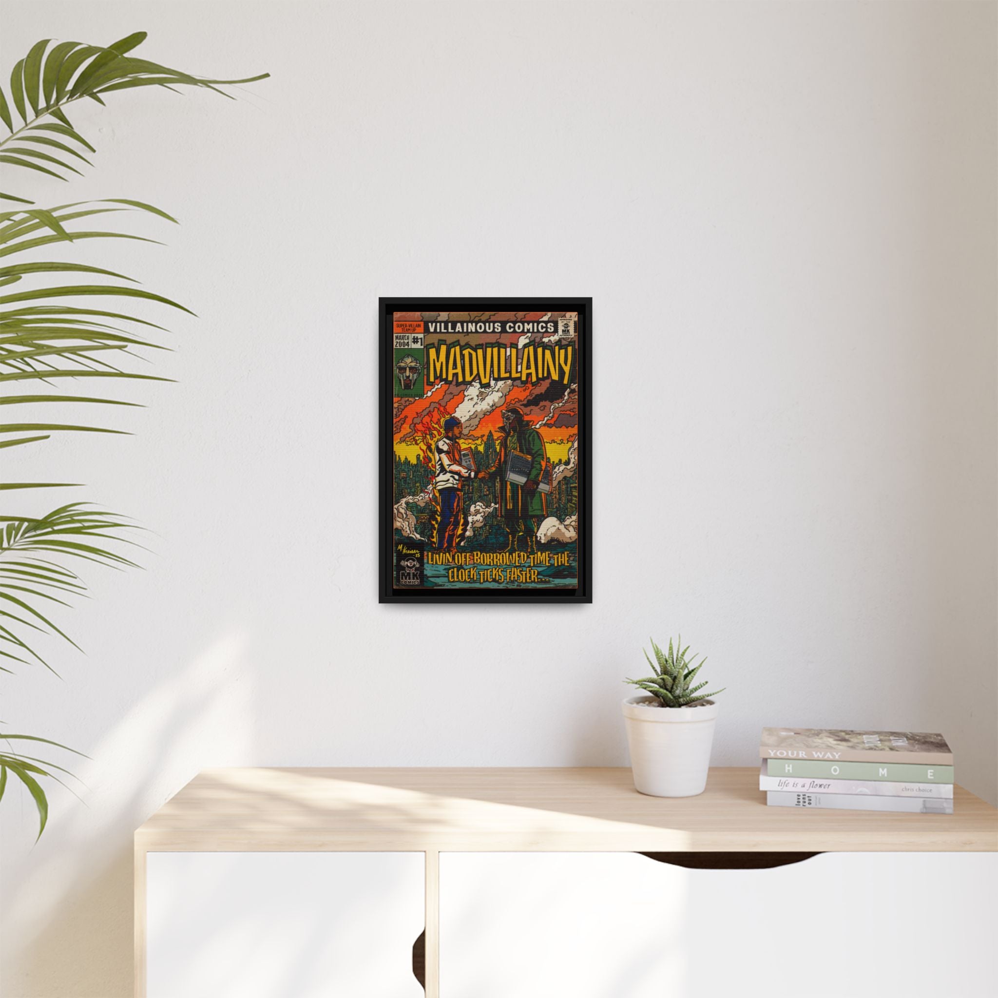 Madvillainy - Matte Canvas, Framed (Multi-color)
