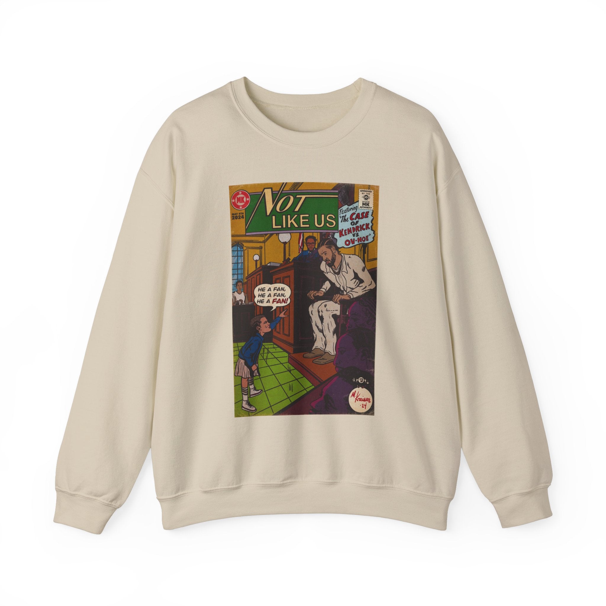 Not Like Us - Unisex Heavy Blend™ Crewneck Sweatshirt