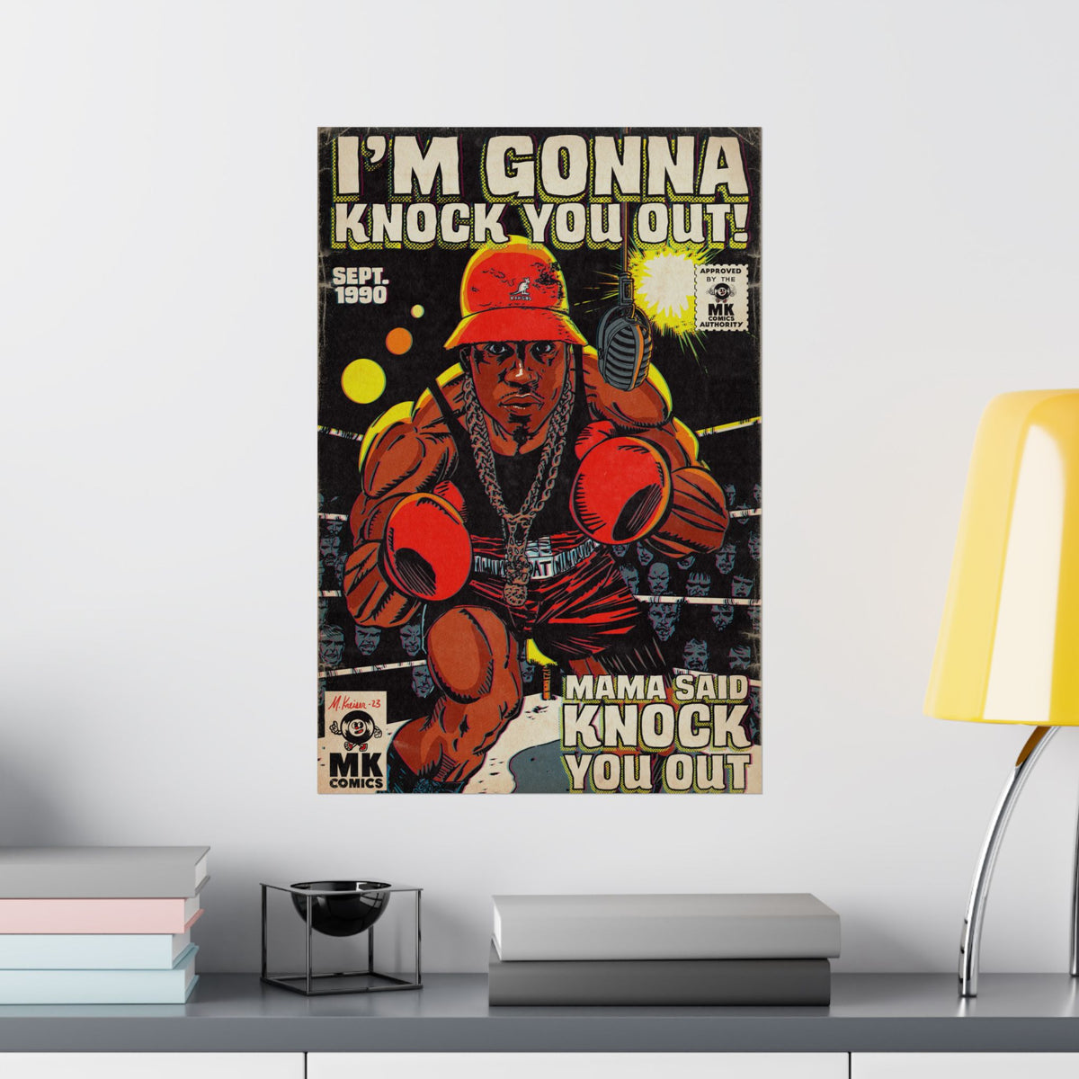 Mama Said Knock You Out – Matte vertikale Poster