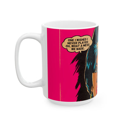 Love is a Losing Game - MK Comics - Ceramic Mug, (11oz, 15oz)