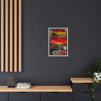 Be Quiet and Drive - Matte Canvas, Framed (Multi-color)