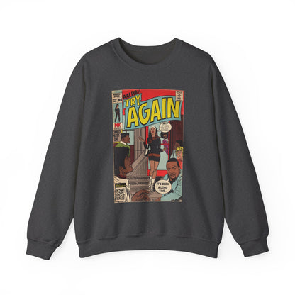 Aaliyah - Try Again - Unisex Heavy Blend™ Crewneck Sweatshirt