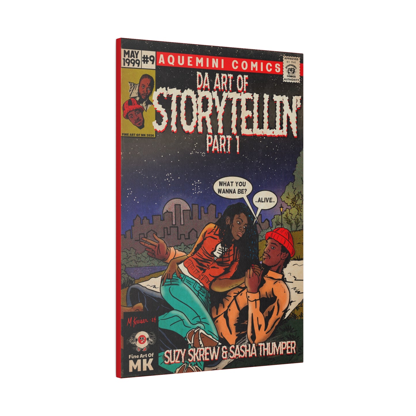 OutKast Da Art of Storytellin’ Part 1 - Matte Canvas, Stretched, 0.75"