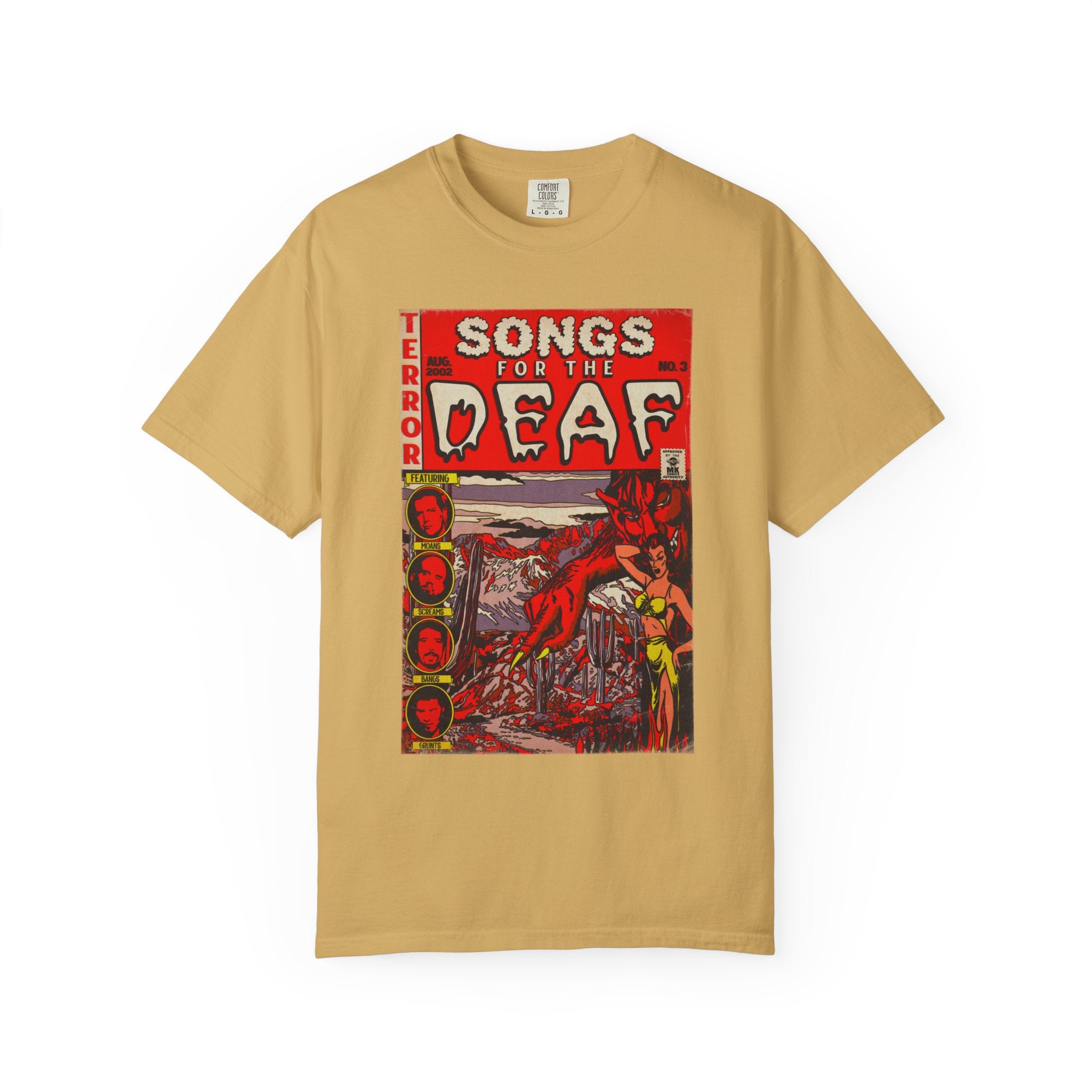 Songs for the Deaf - Unisex Comfort Colors T-shirt