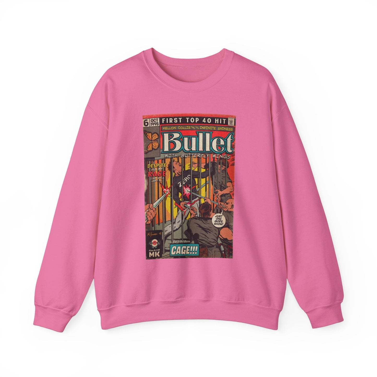 Smashing Pumpkins - Bullet With Butterfly Wings - Unisex Heavy Blend™ Crewneck Sweatshirt