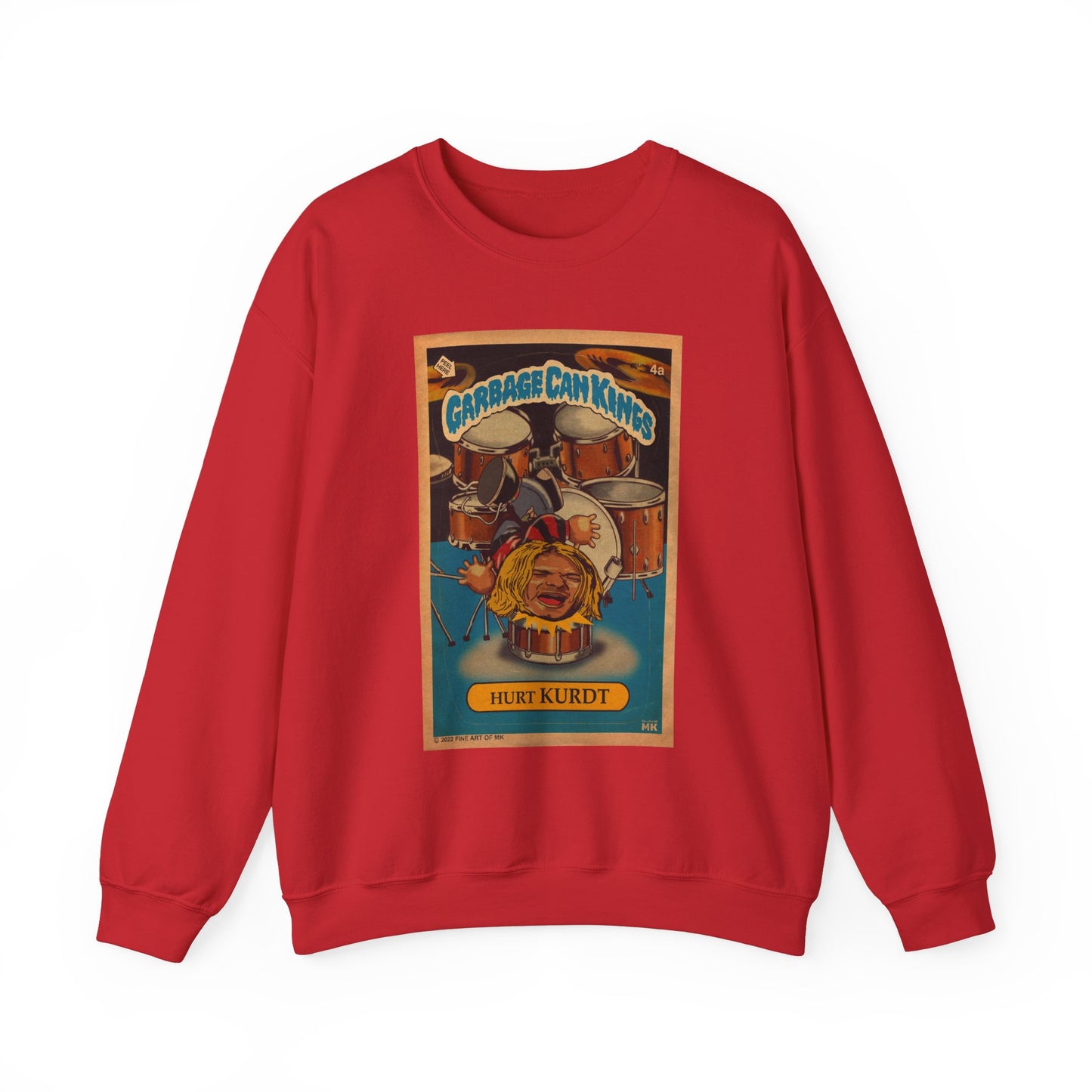 Hurt KURDT - Garbage Can Kings - Nirvana - Unisex Heavy Blend™ Crewneck Sweatshirt