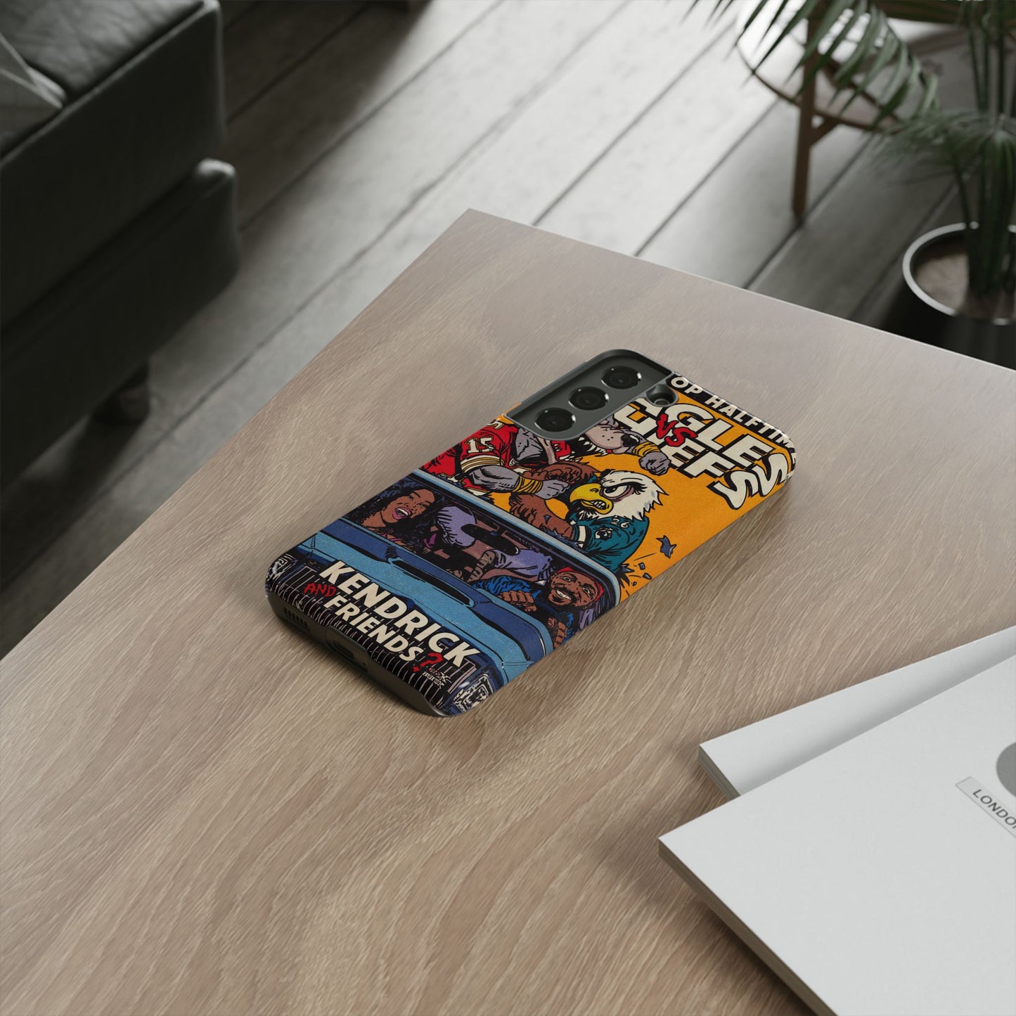 Kendrick & SZA - 2025 Halftime - Eagles vs Chiefs - Tough Phone Cases