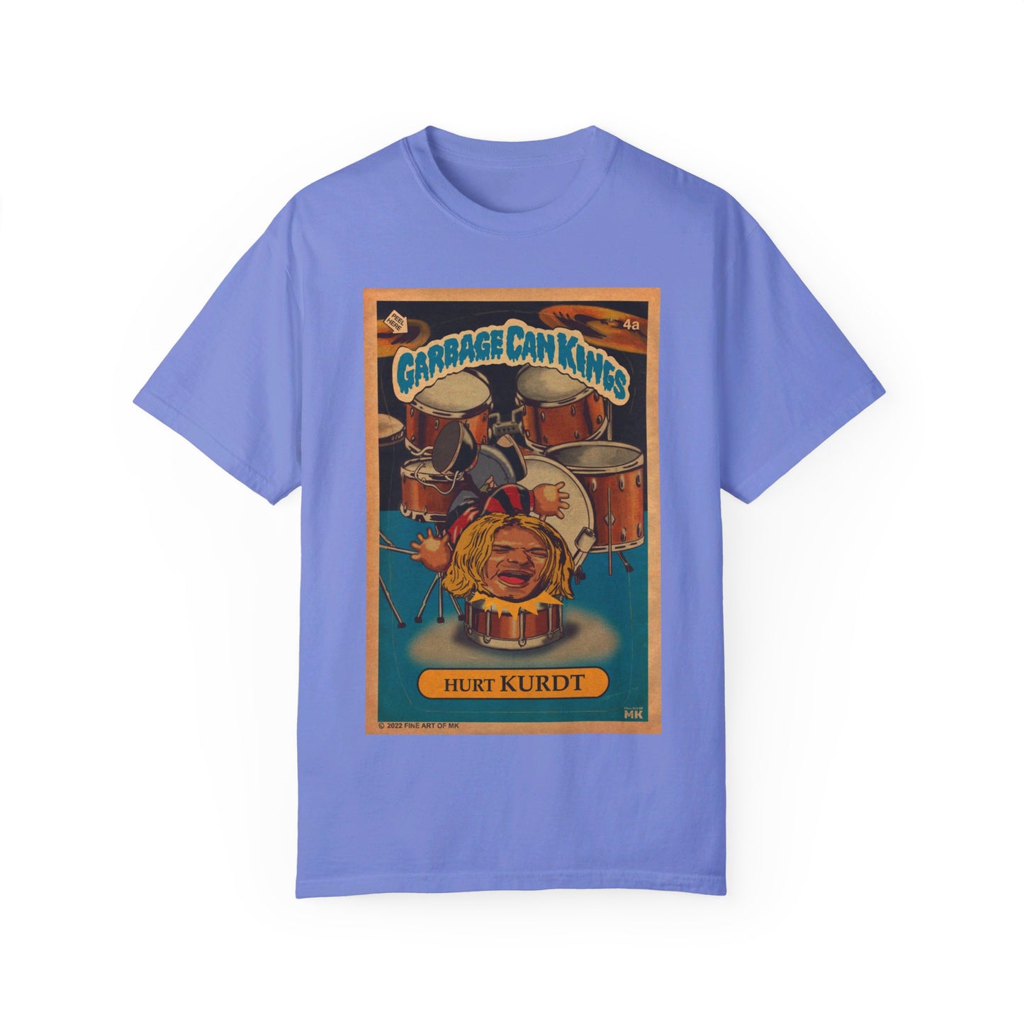Hurt KURDT - Garbage Can Kings - Nirvana - Unisex Garment-Dyed T-shirt
