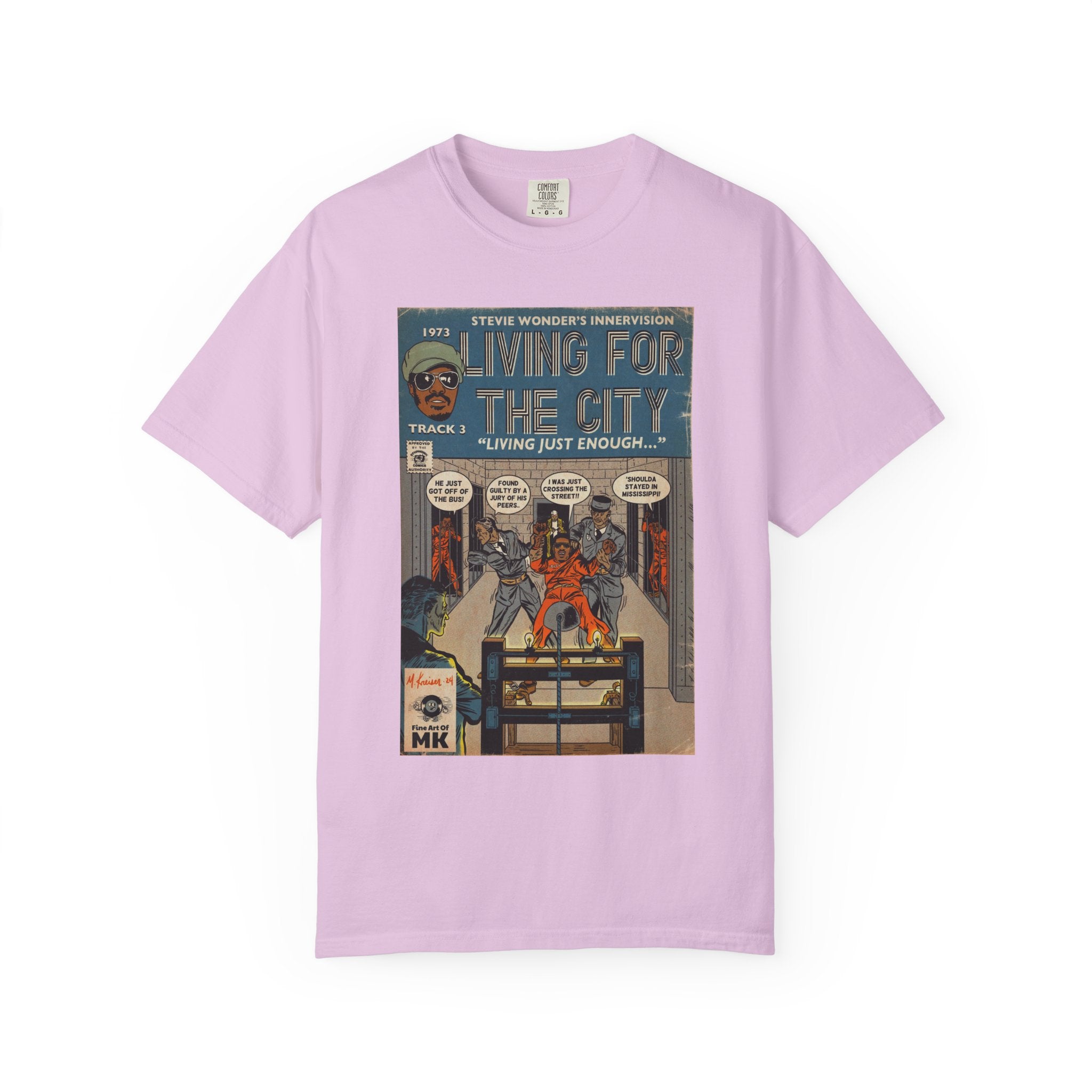 Living For The City - Unisex Comfort Colors T-shirt